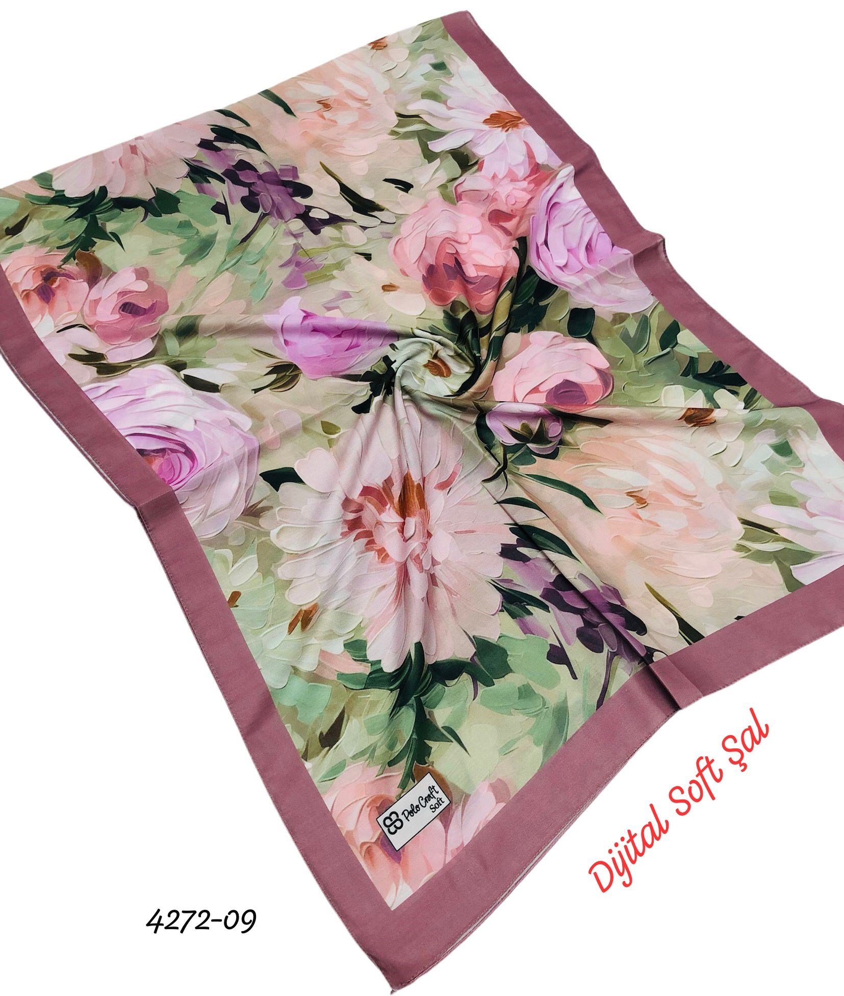 4272 Dijital Soft Şal