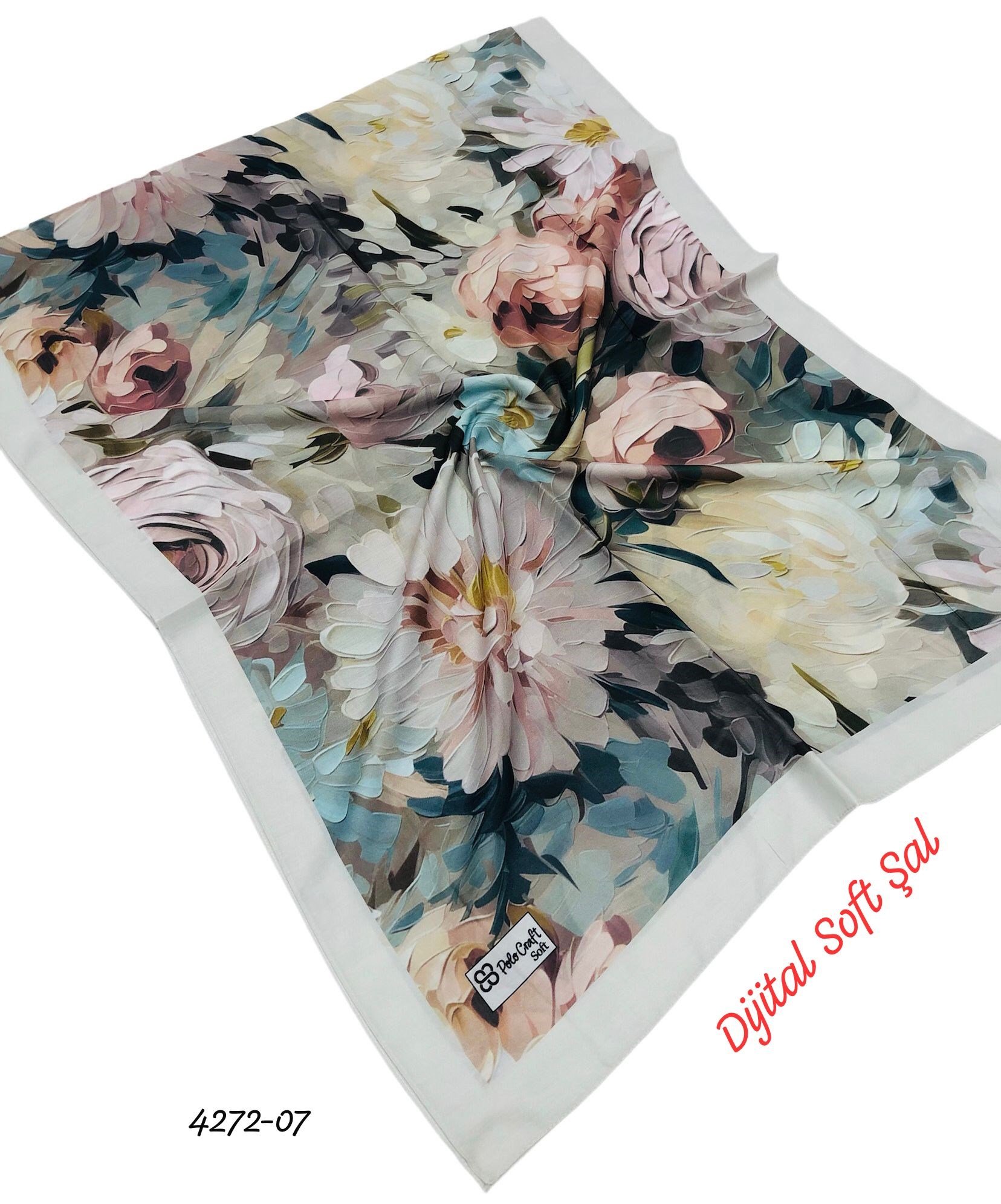 4272 Dijital Soft Şal