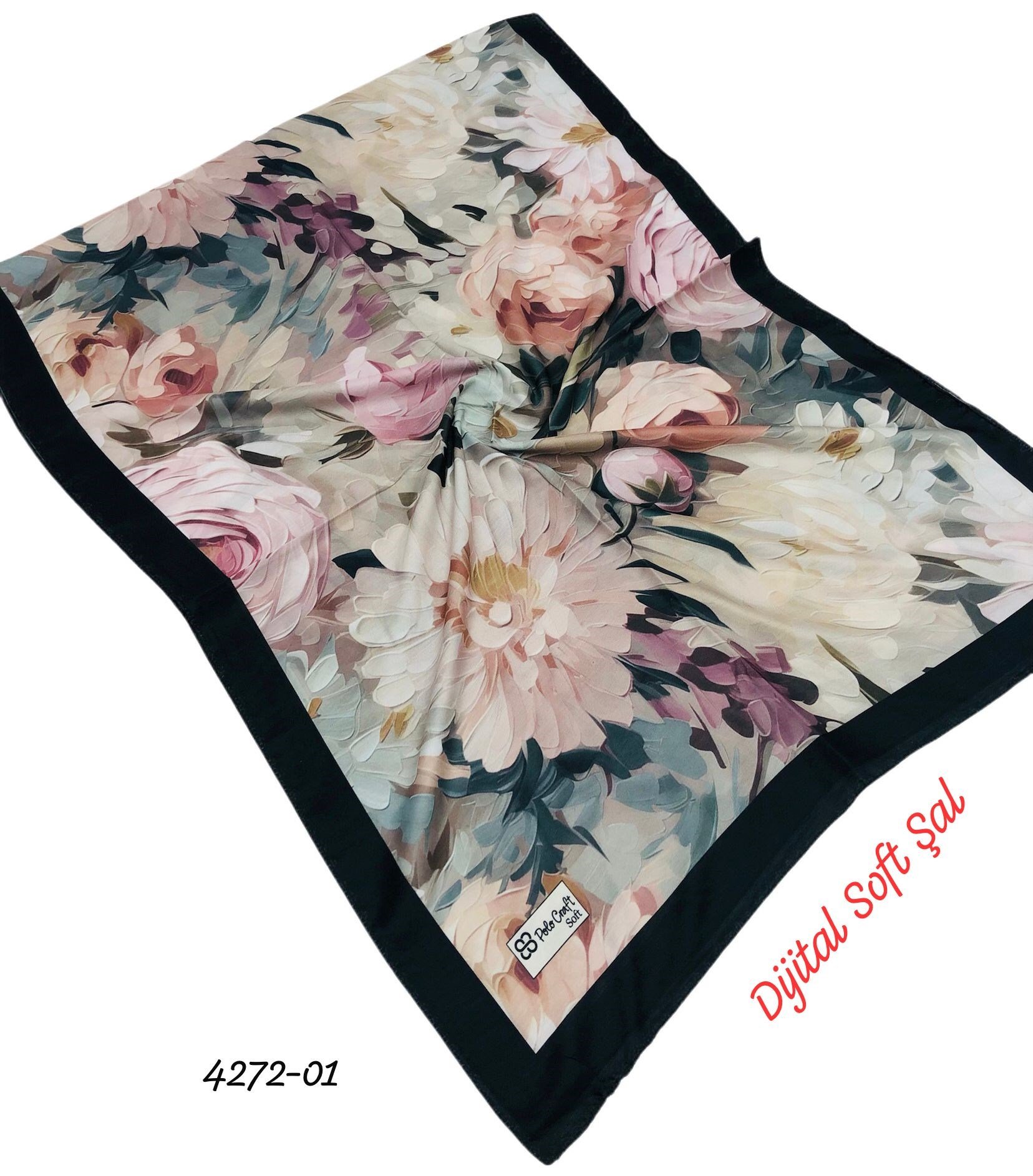 4272 Dijital Soft Şal