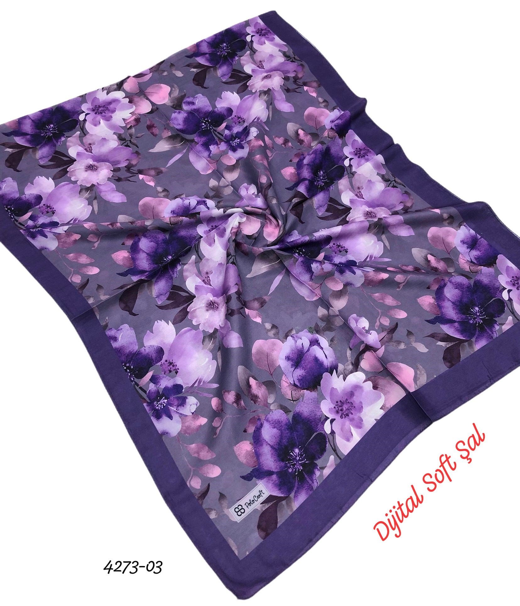 4273 Dijital Soft Şal