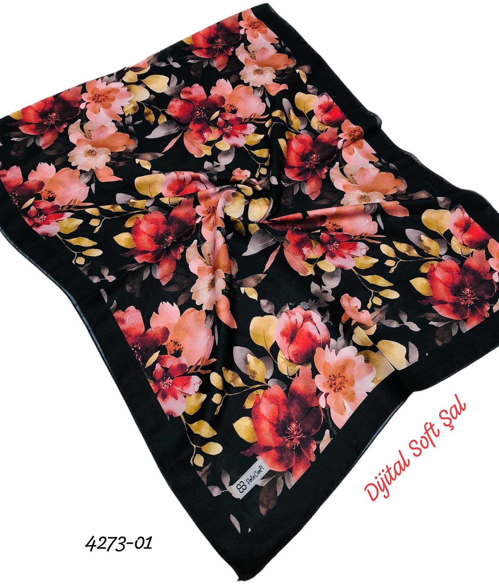 4273 Dijital Soft Şal