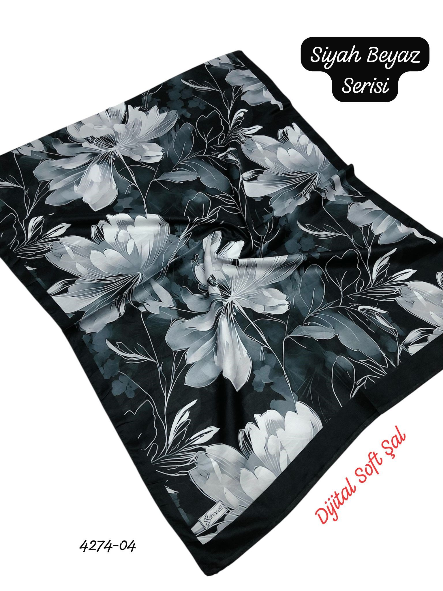 4274 Dijital Soft Şal