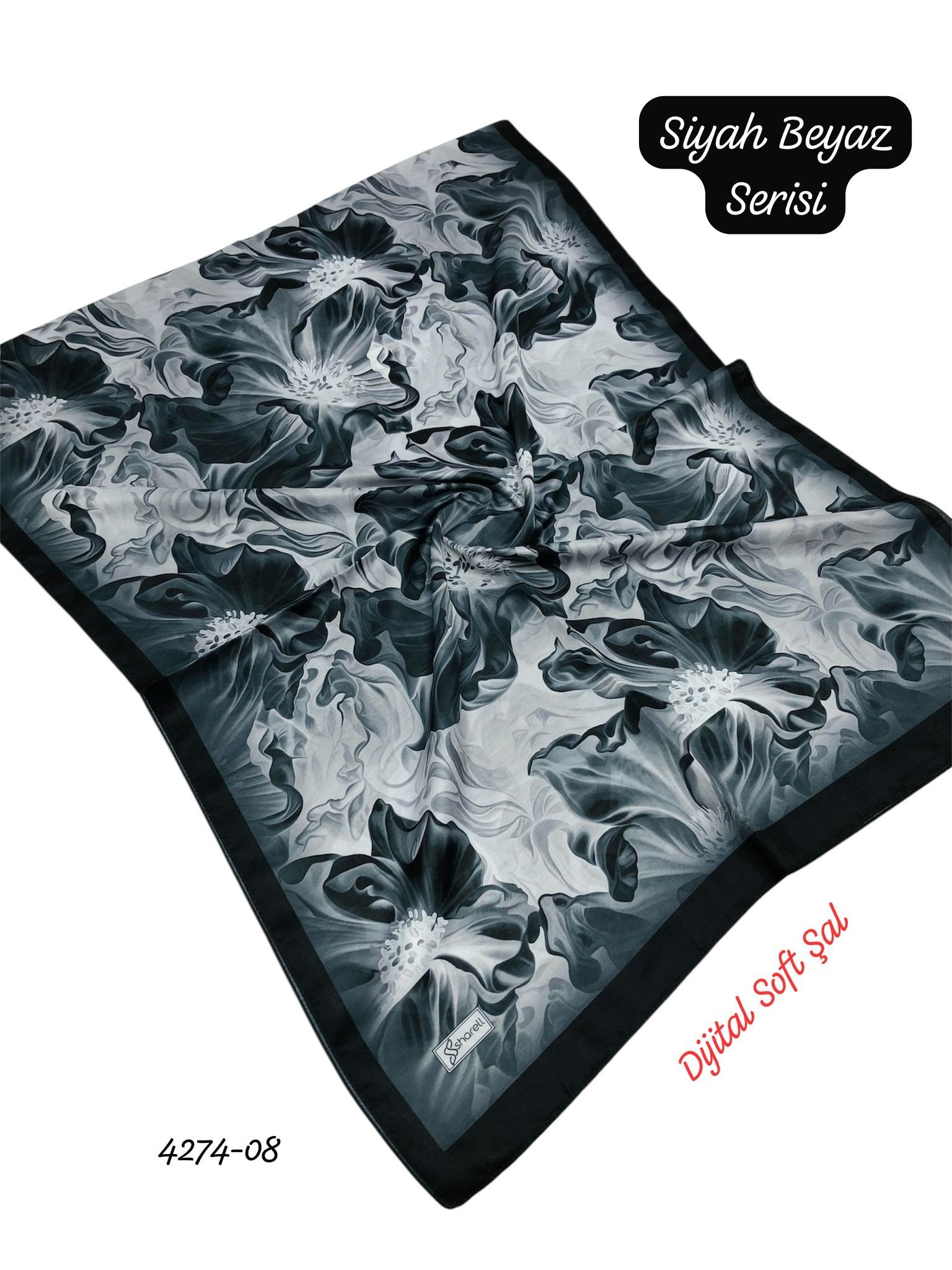 4274 Dijital Soft Şal