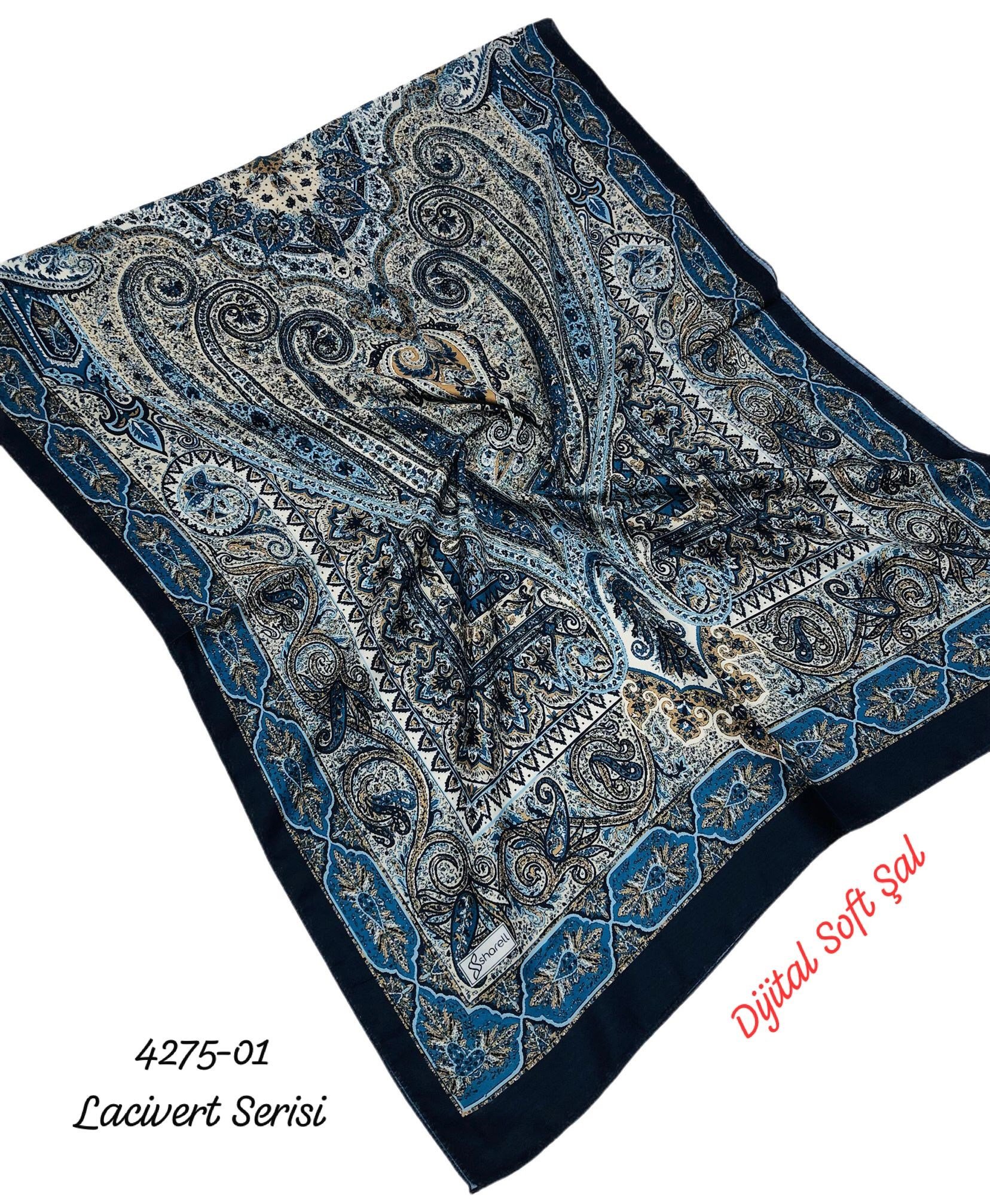 4275 Dijital Soft Şal