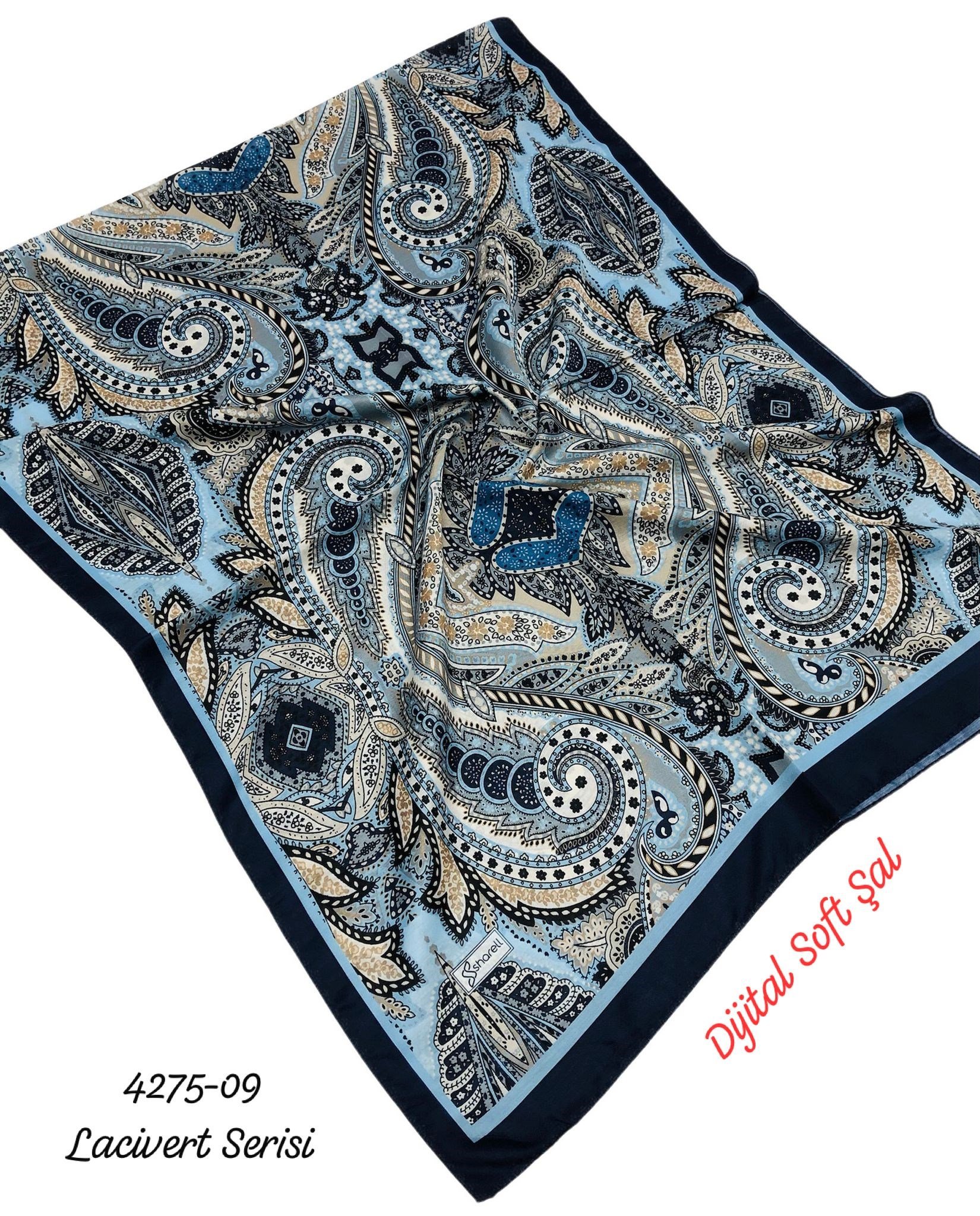 4275 Dijital Soft Şal