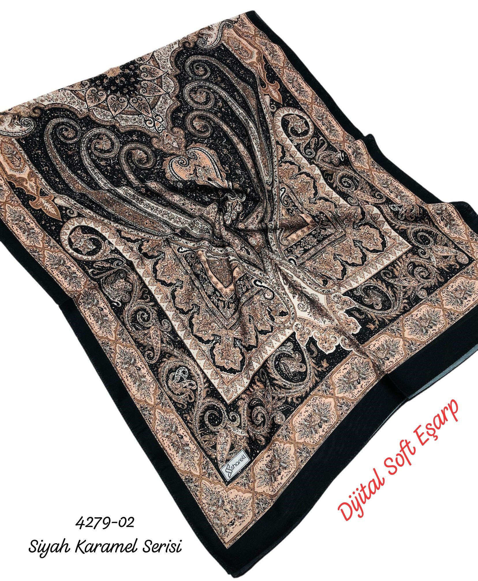 4279 Dijital Soft Şal