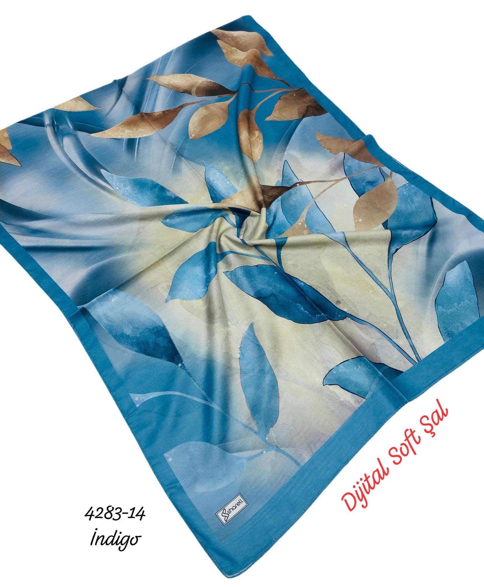 4283 Dijital Soft Şal