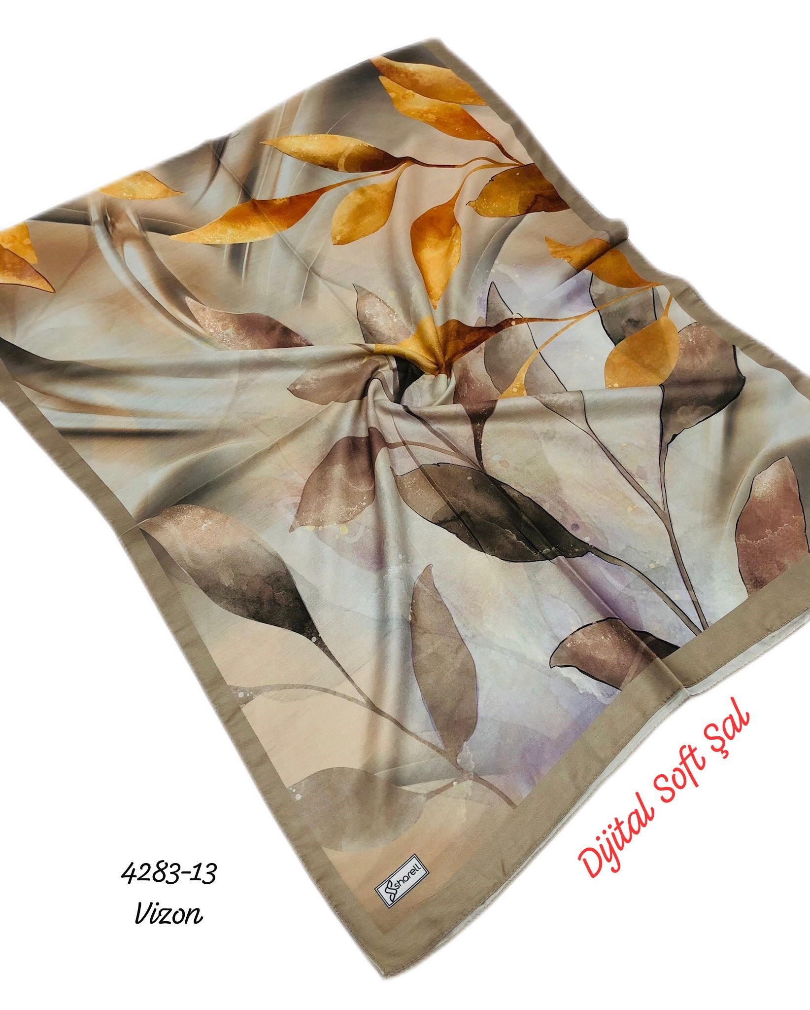 4283 Dijital Soft Şal