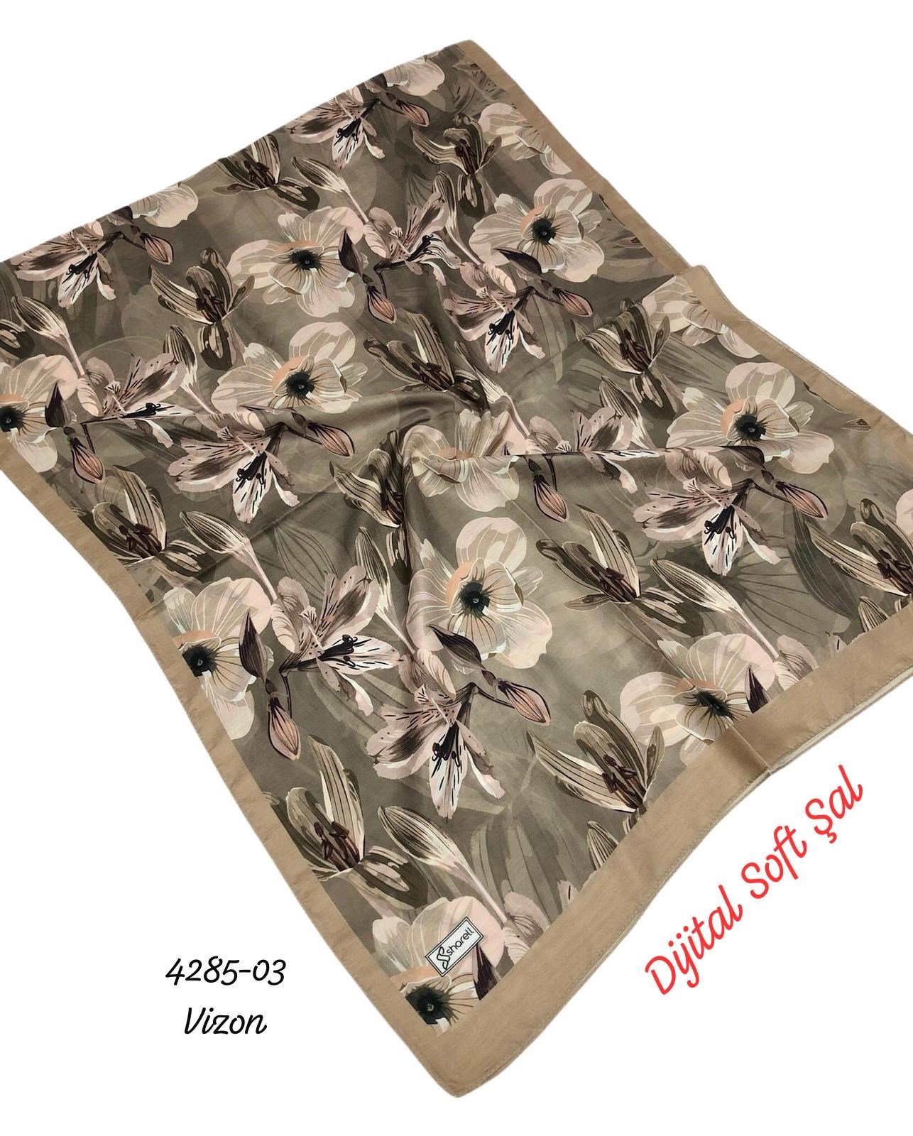 4285 Dijital Soft Şal