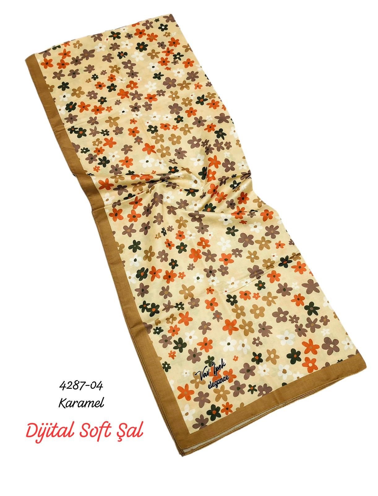 4287 Dijital Soft Şal