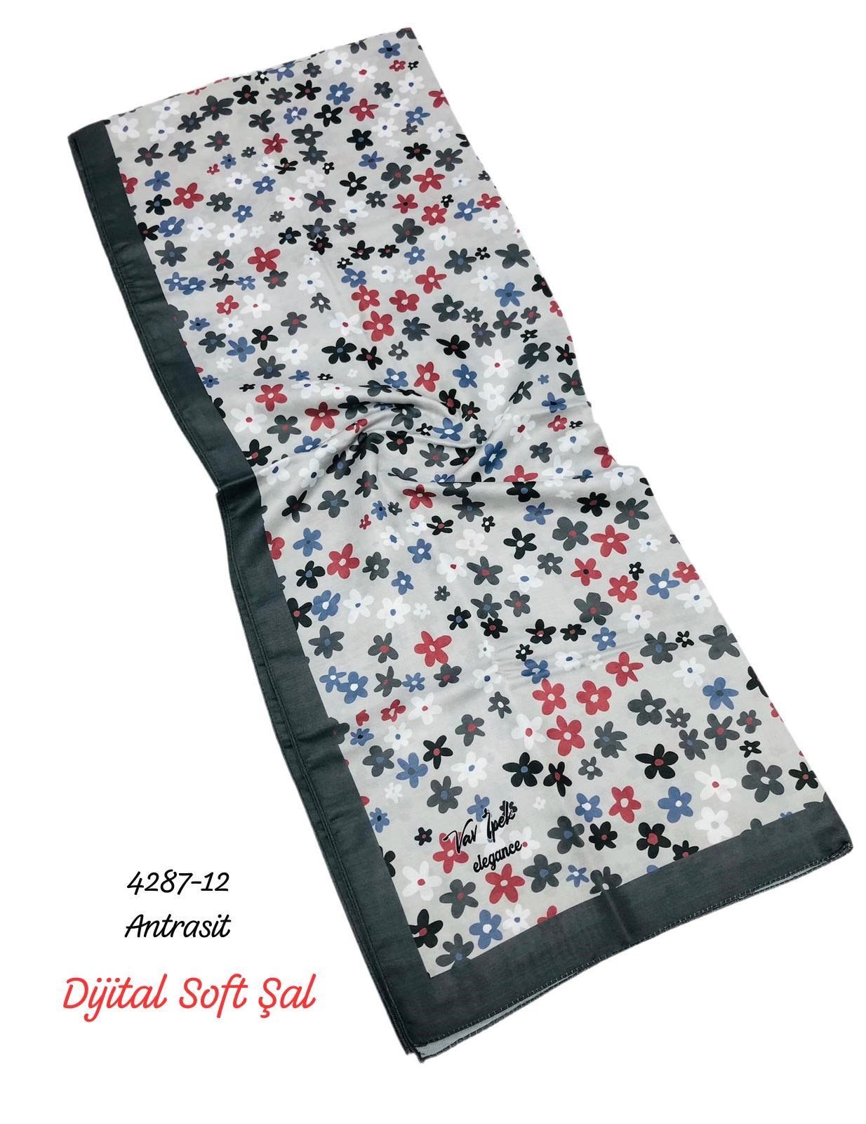 4287 Dijital Soft Şal