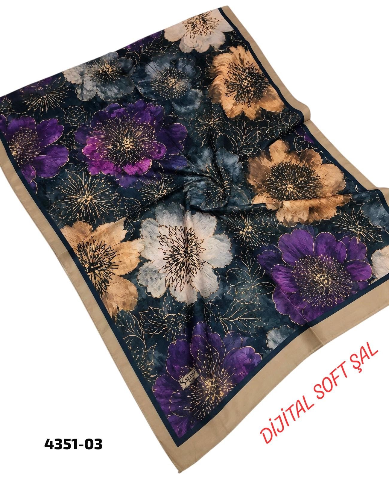 Sedef Scarf Soft Şal