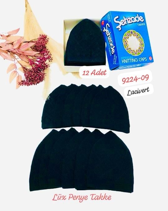9224  Lüx Penye Takke 12'li