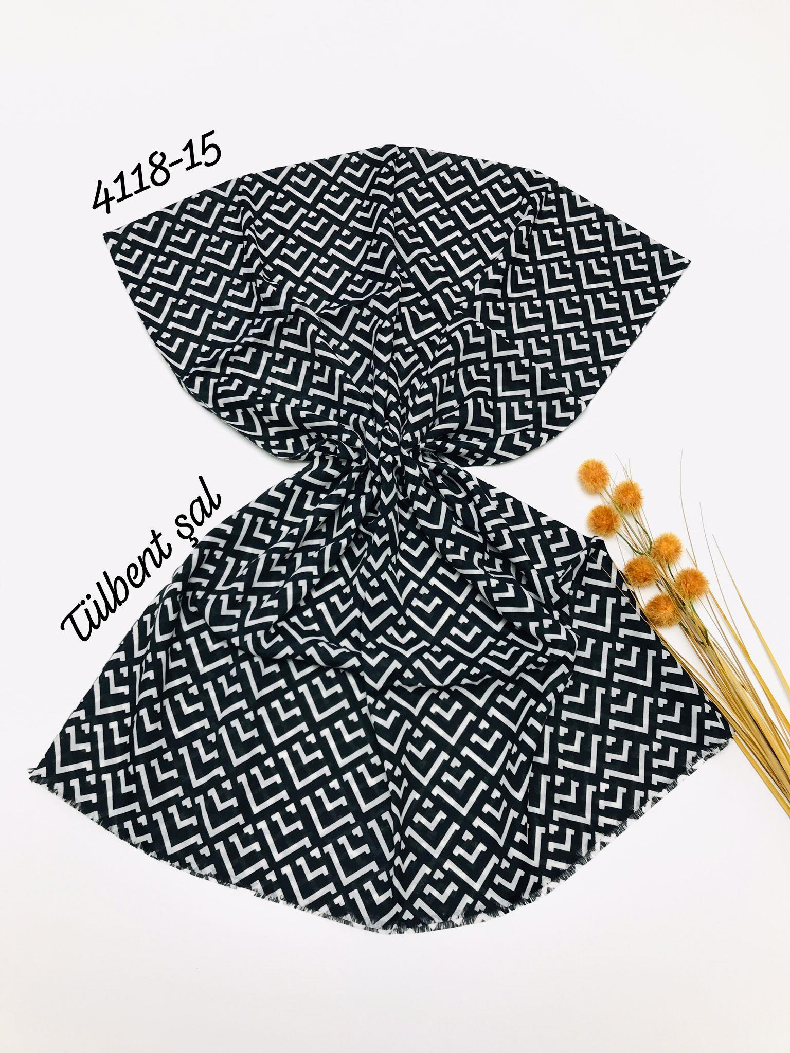 4118 Tülbent Şal