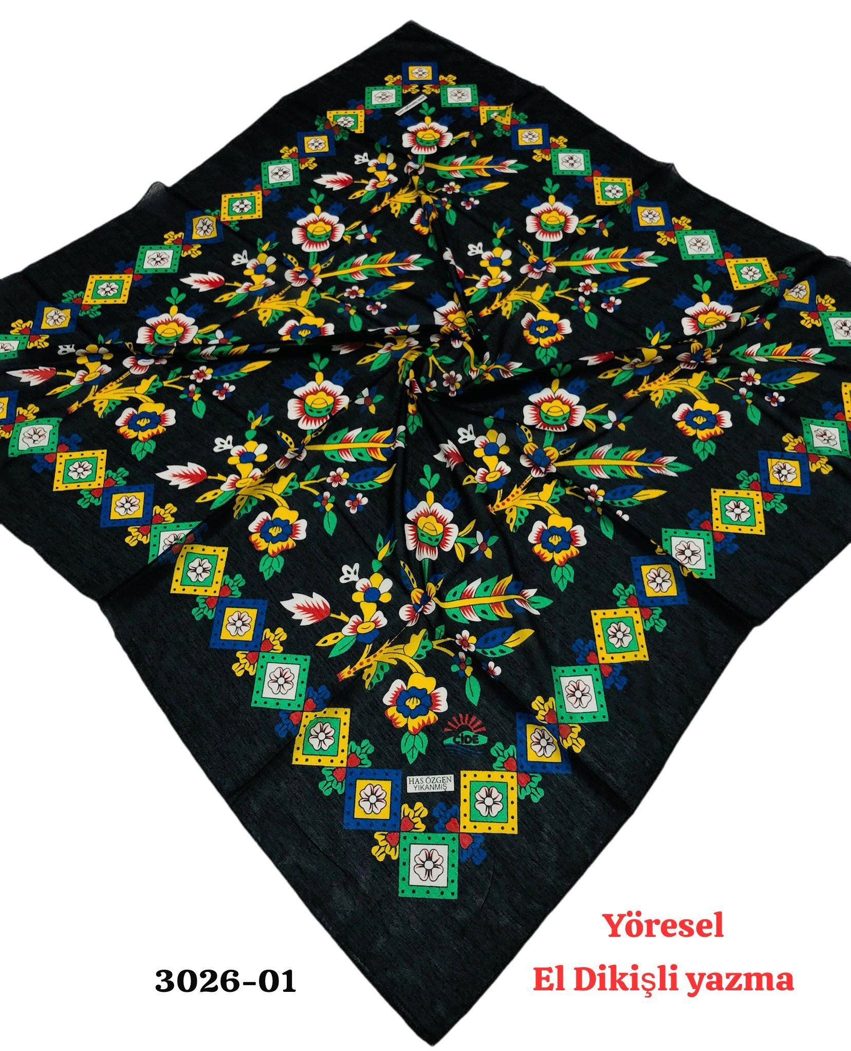 3026 Yöresel El Dikişli Yazma