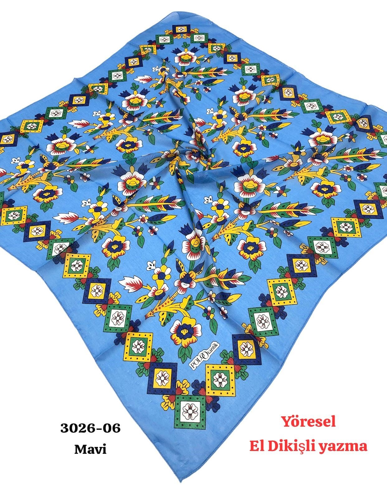 3026 Yöresel El Dikişli Yazma