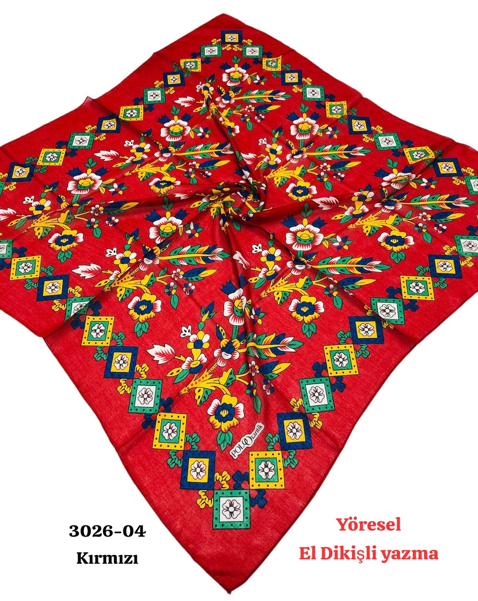 3026 Yöresel El Dikişli Yazma