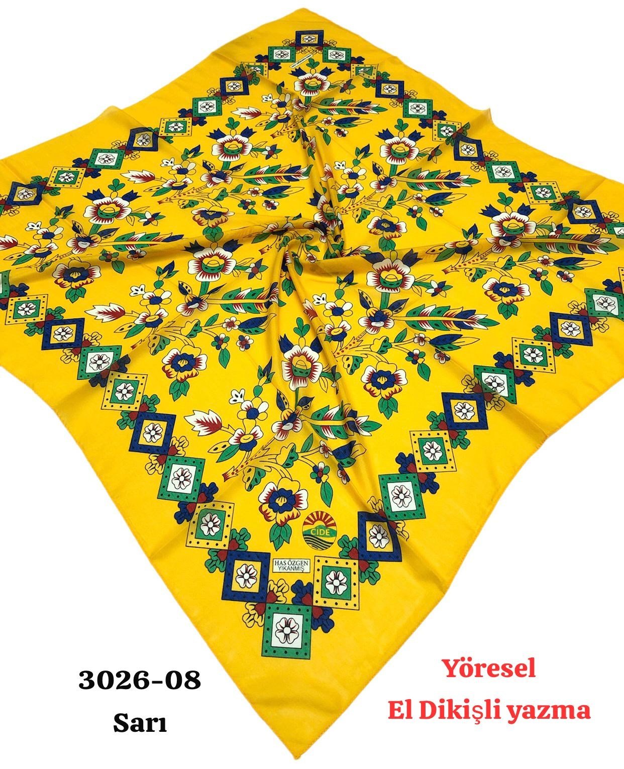 3026 Yöresel El Dikişli Yazma