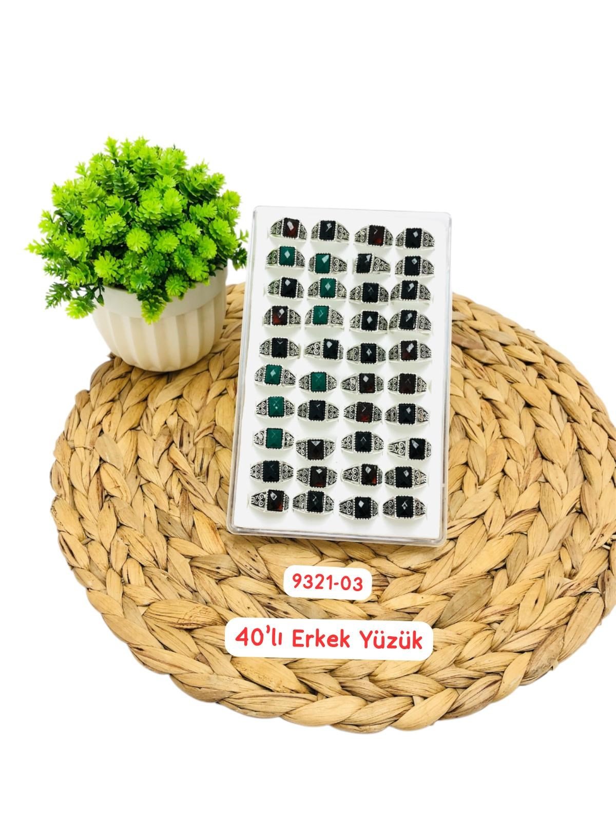 9321 40'lı Erkek Yüzük