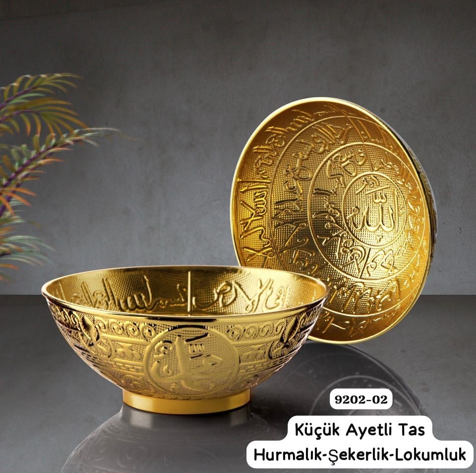 9202 Küçük Ayetli Tas