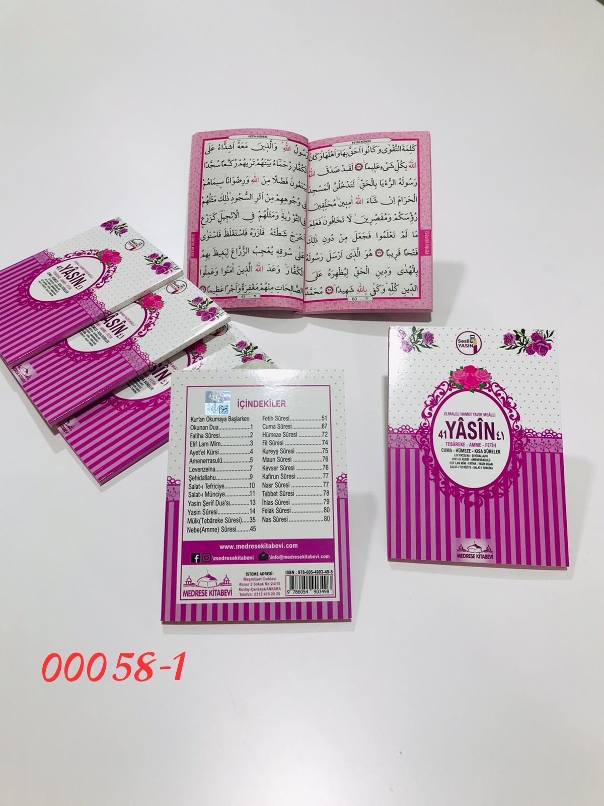 00058 Karton Kapak Yasin