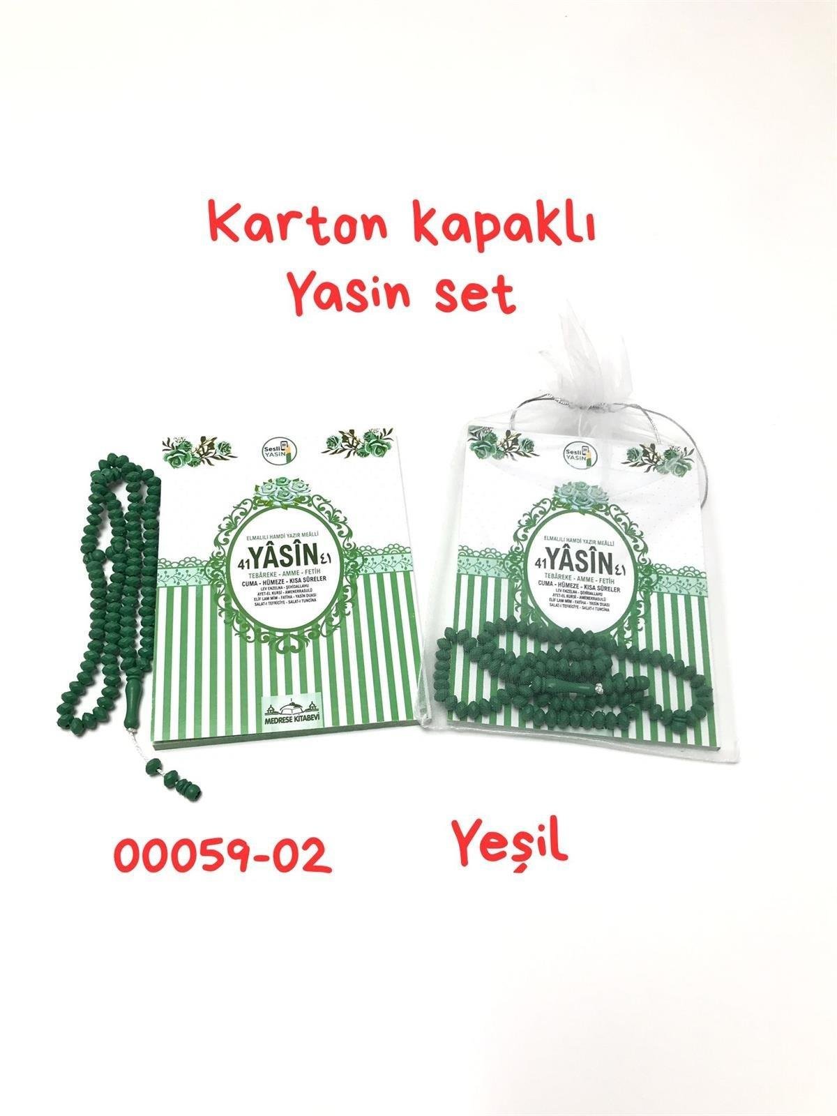 00059 SET Karton Kapaklı Yasin
