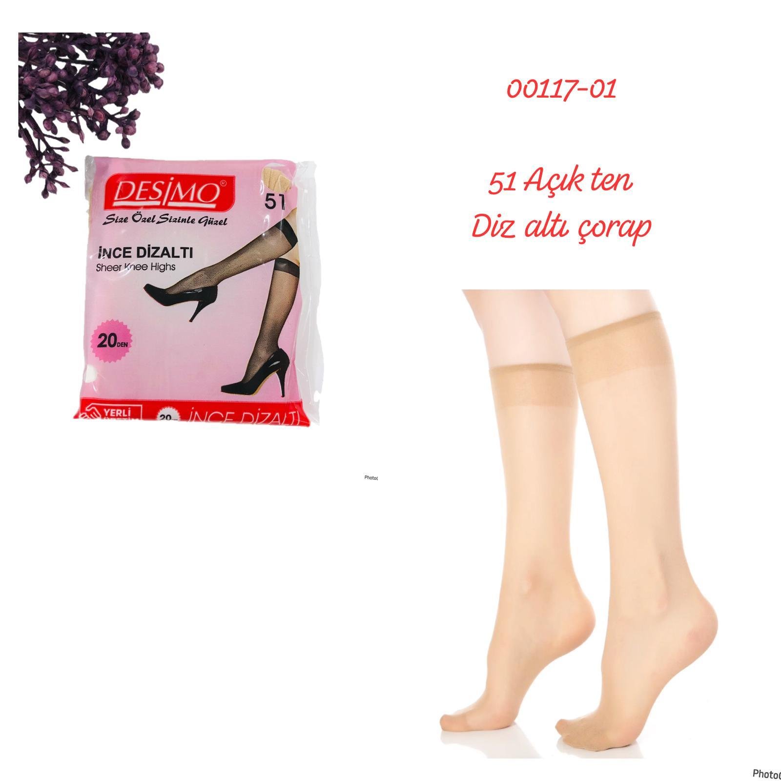 00117 Diz Altı  Çorap
