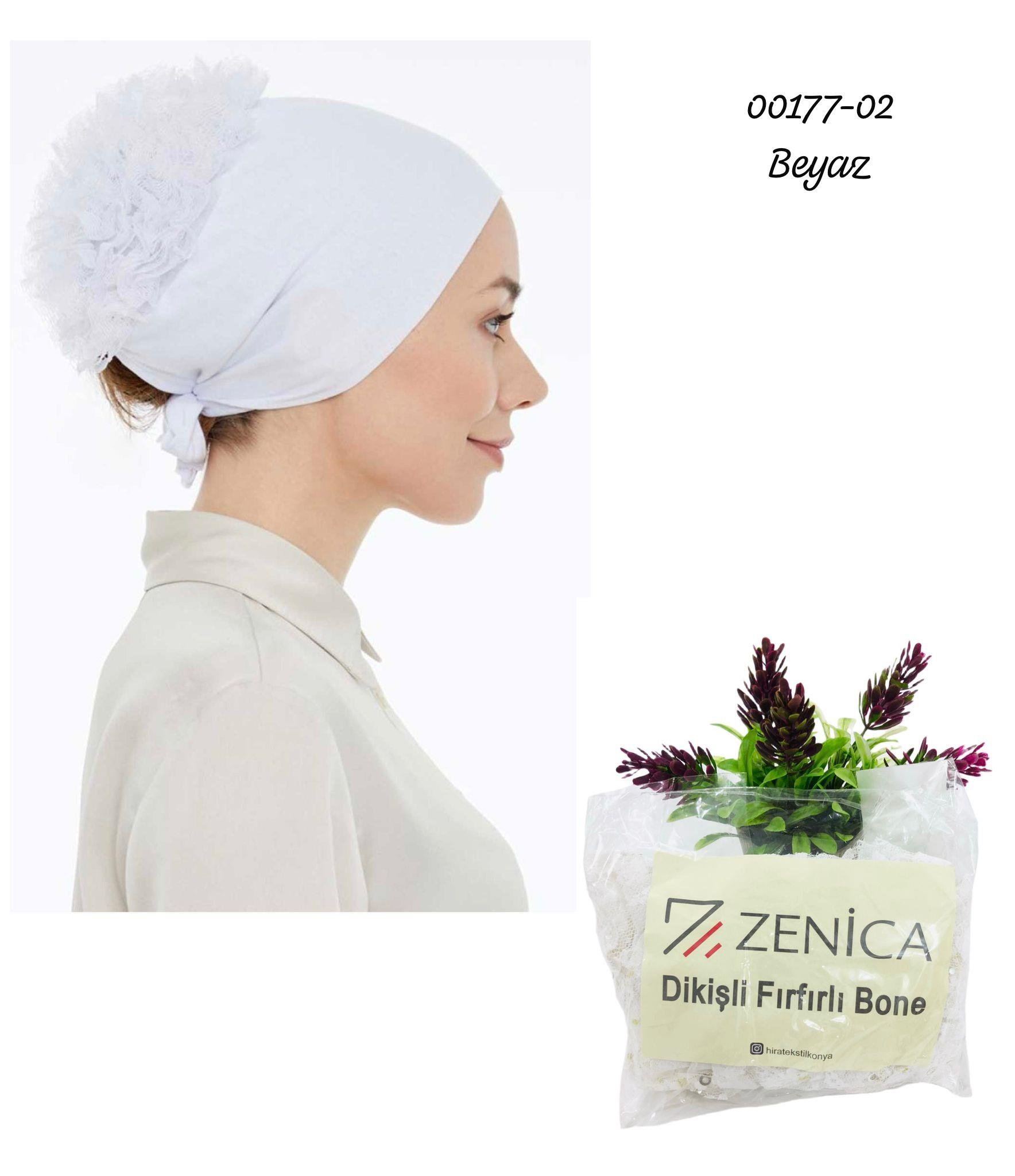 00177 Dikişli Fırfırlı Bone
