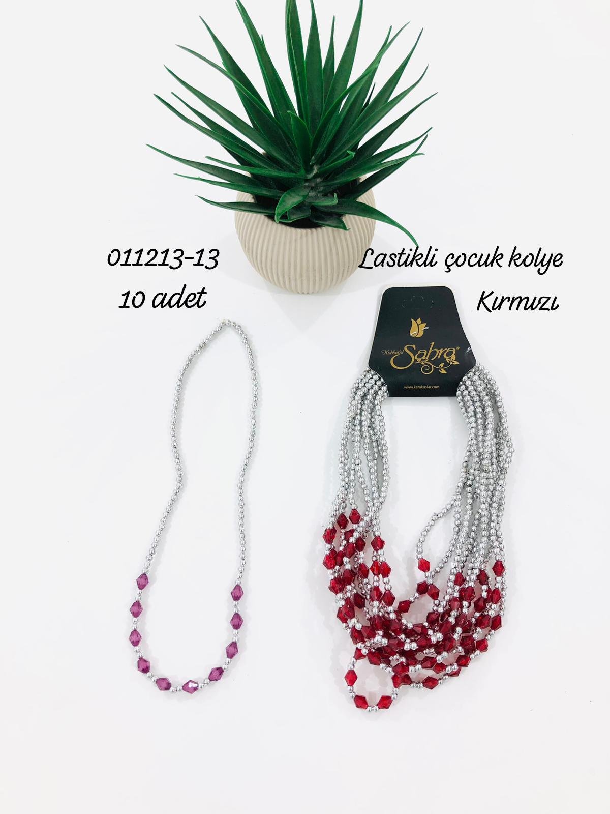 011213 Lastikli Çocuk Kolye