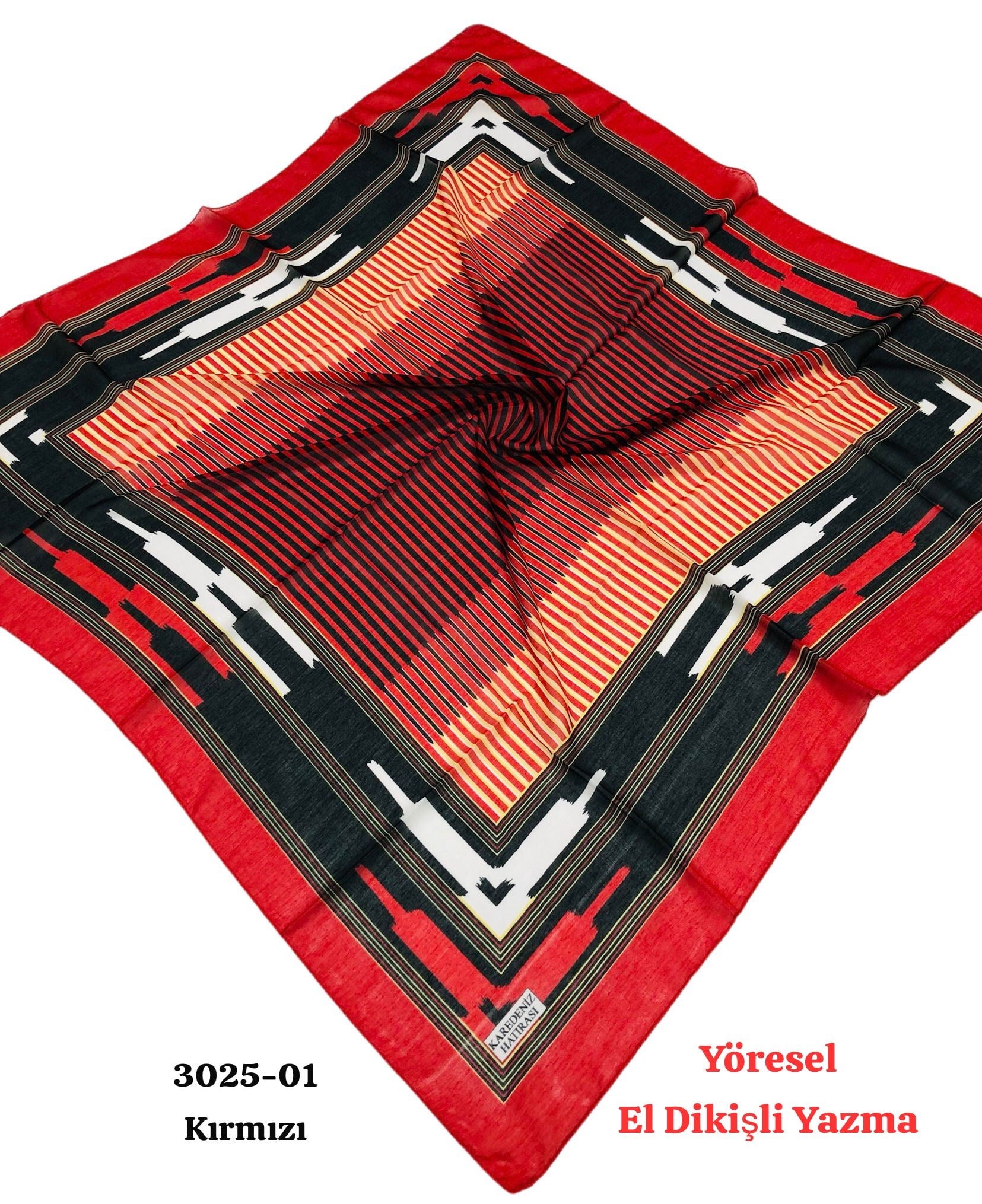 3025 Yöresel El Dikişli Yazma