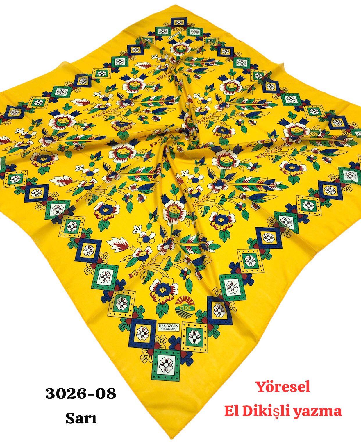 3026 Yöresel El Dikişli Yazma