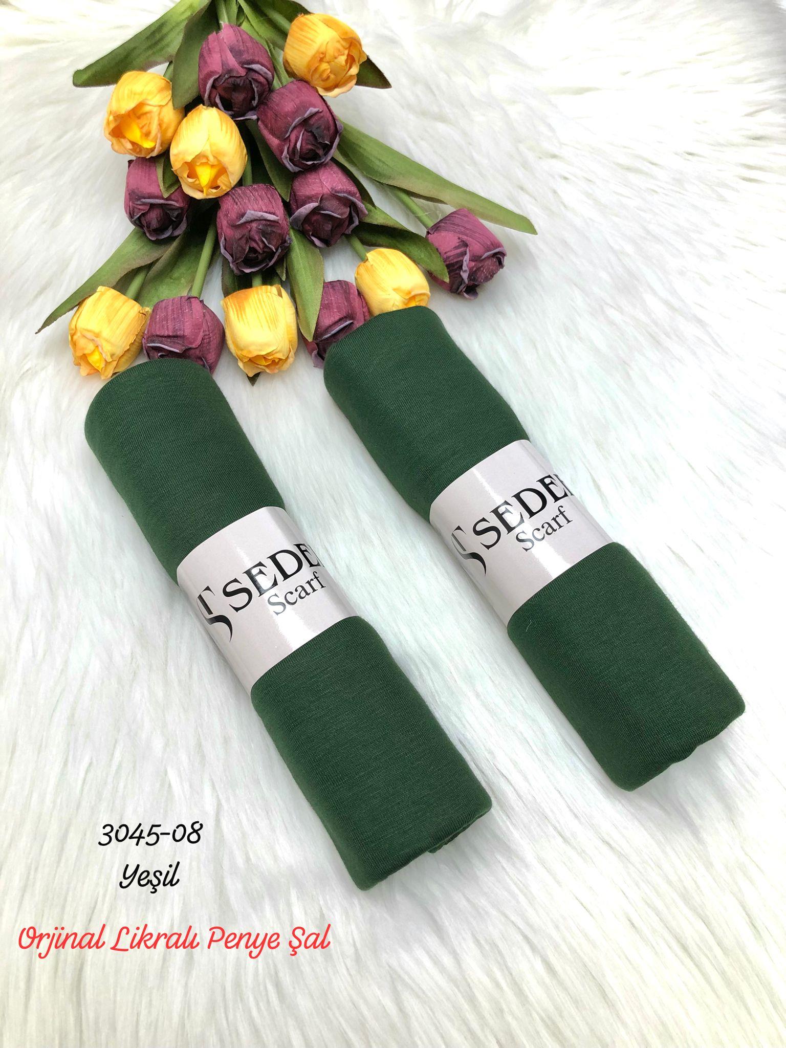 3045 Lüks Likralı Penye Şal
