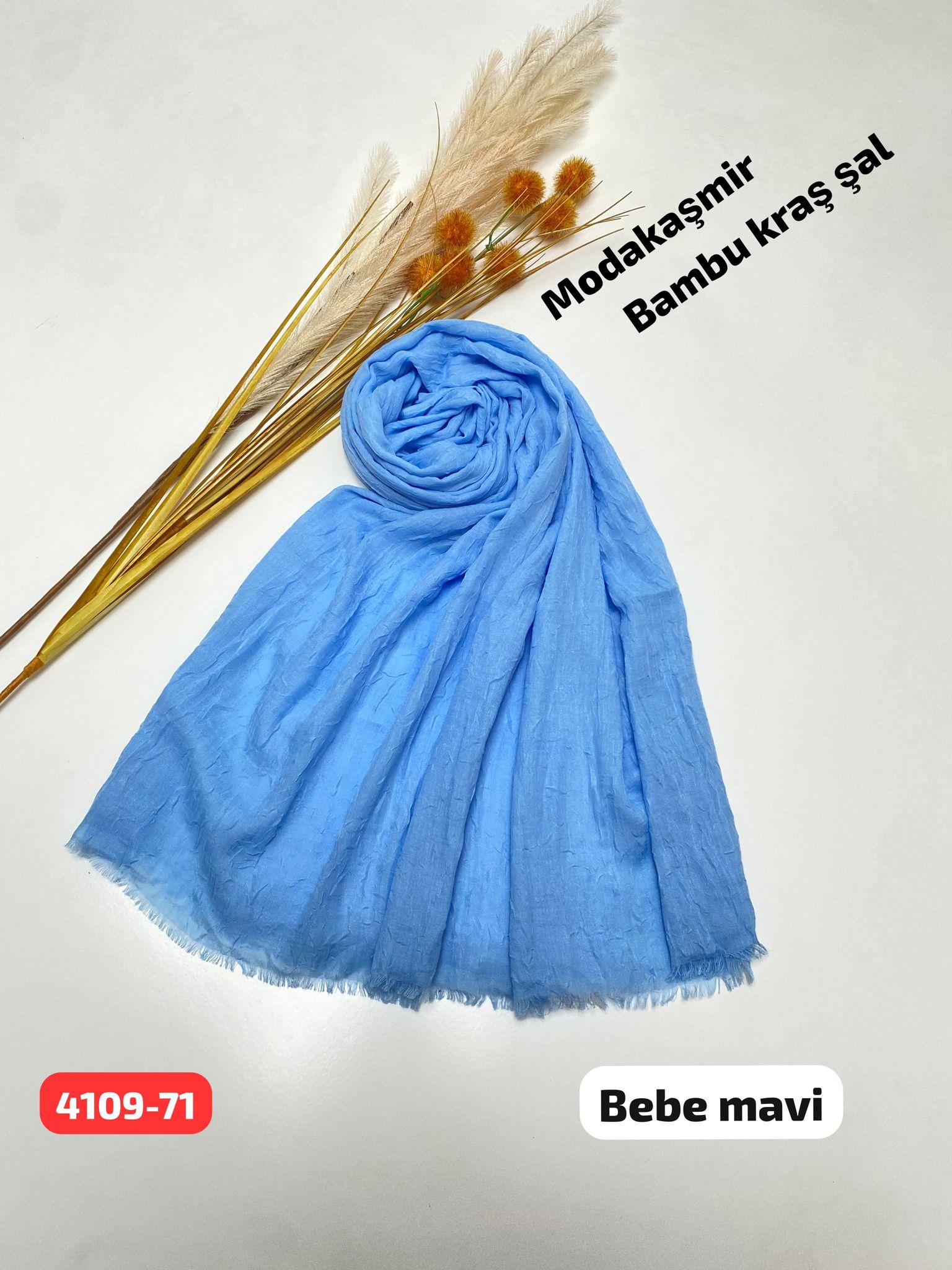 4109 Moda Kaşmir Bambu Kraş Şal