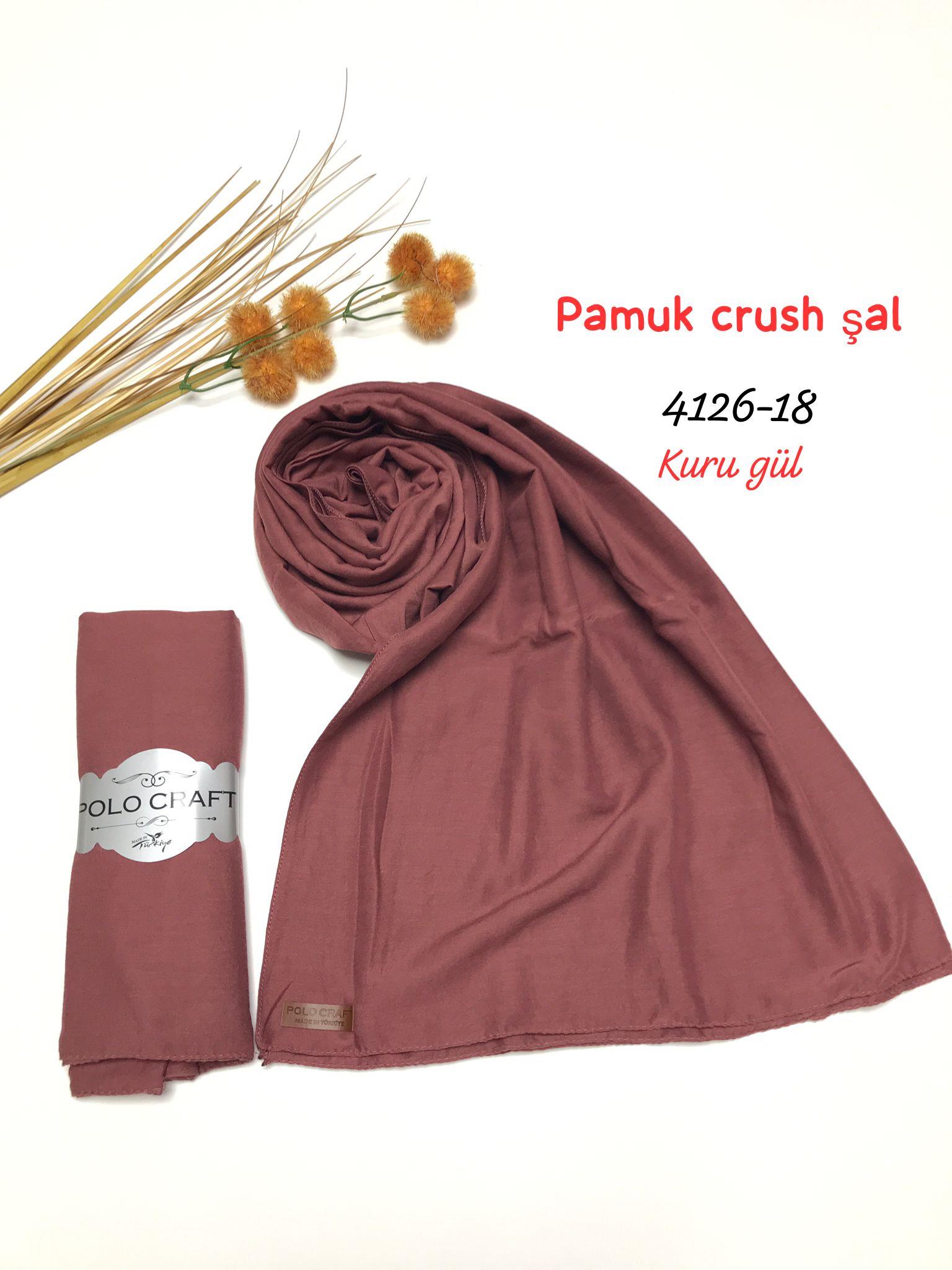 4126 Pamuk Crush Şal