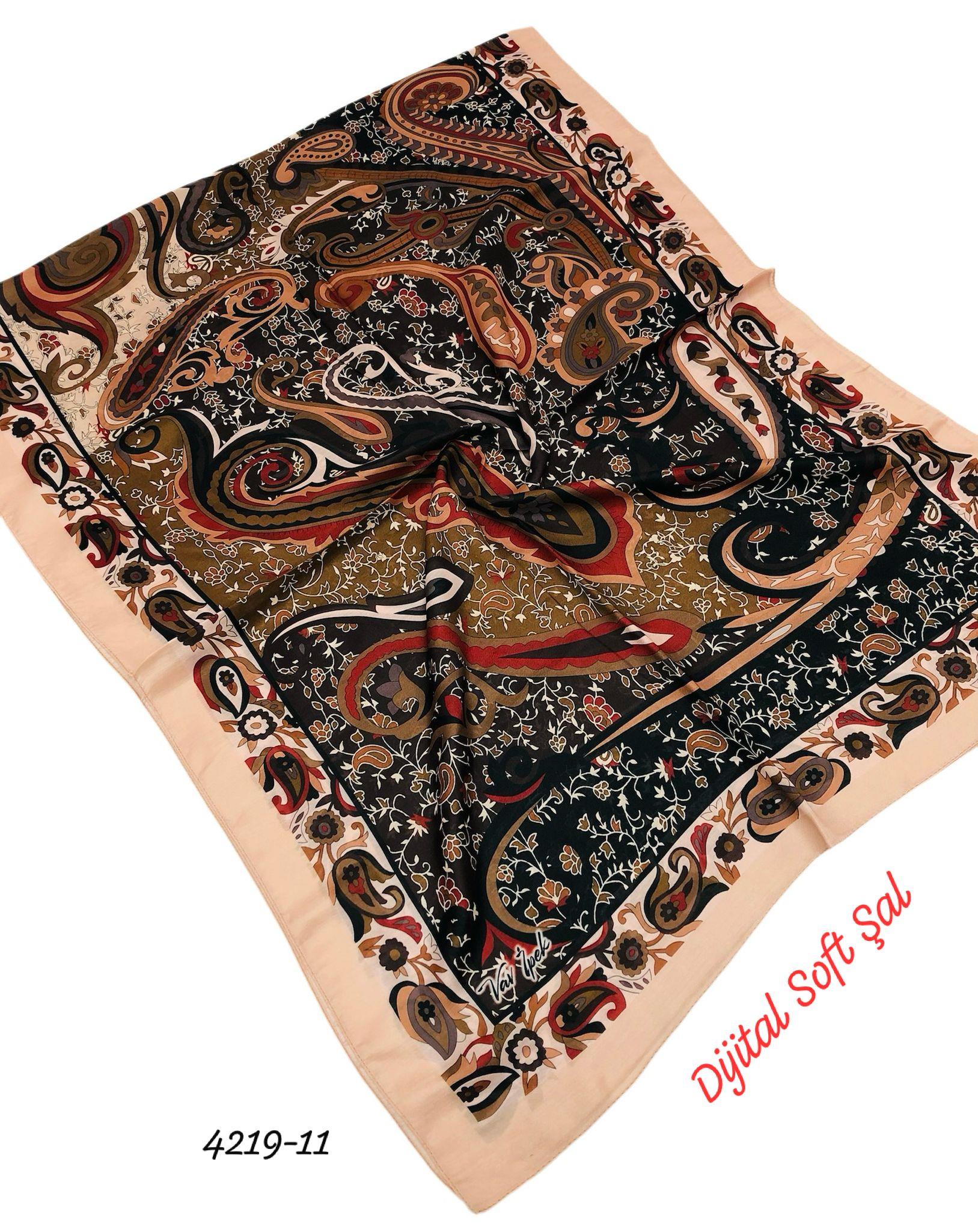 4219 Dijital Soft Şal