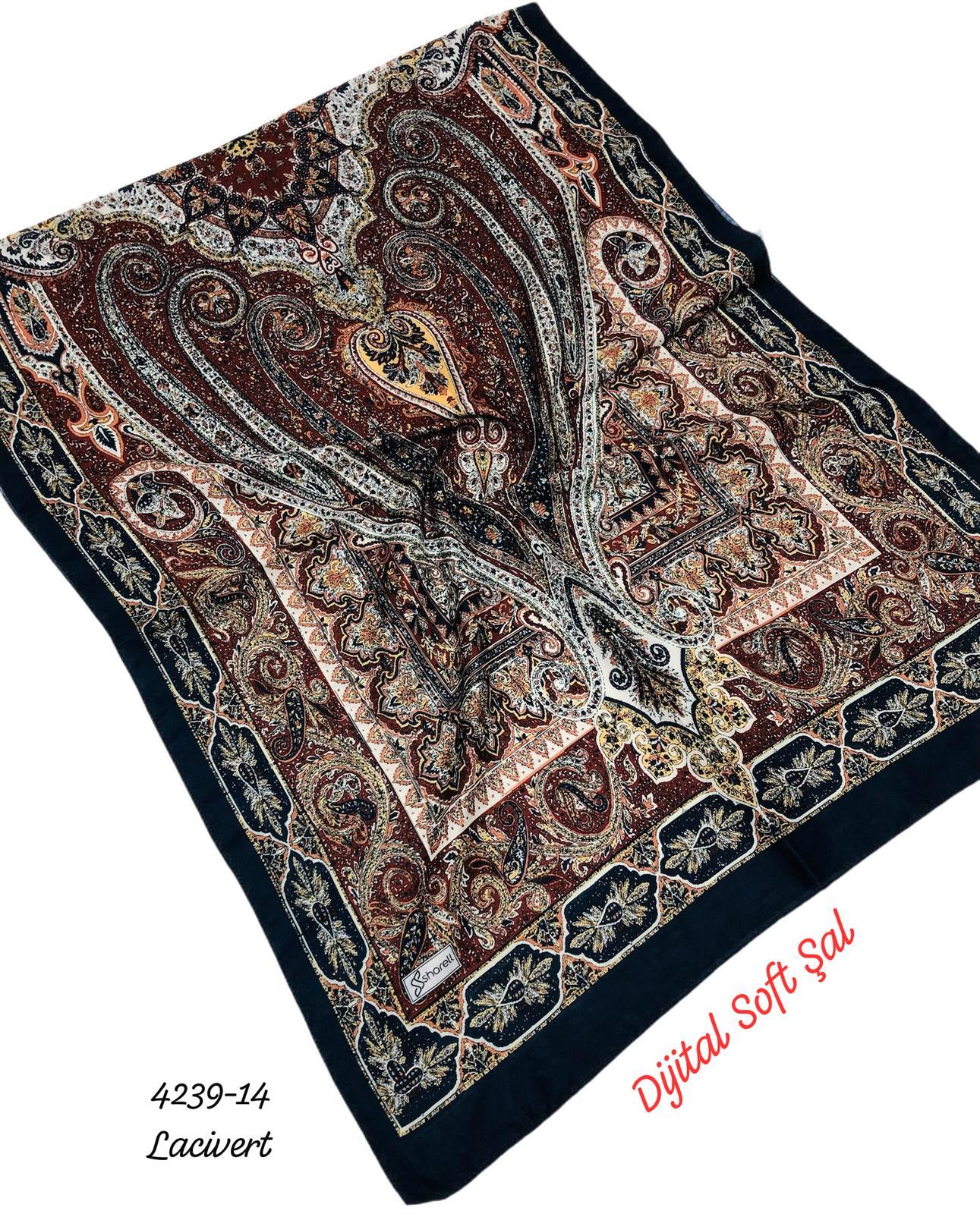 4239 Dijital Soft Şal