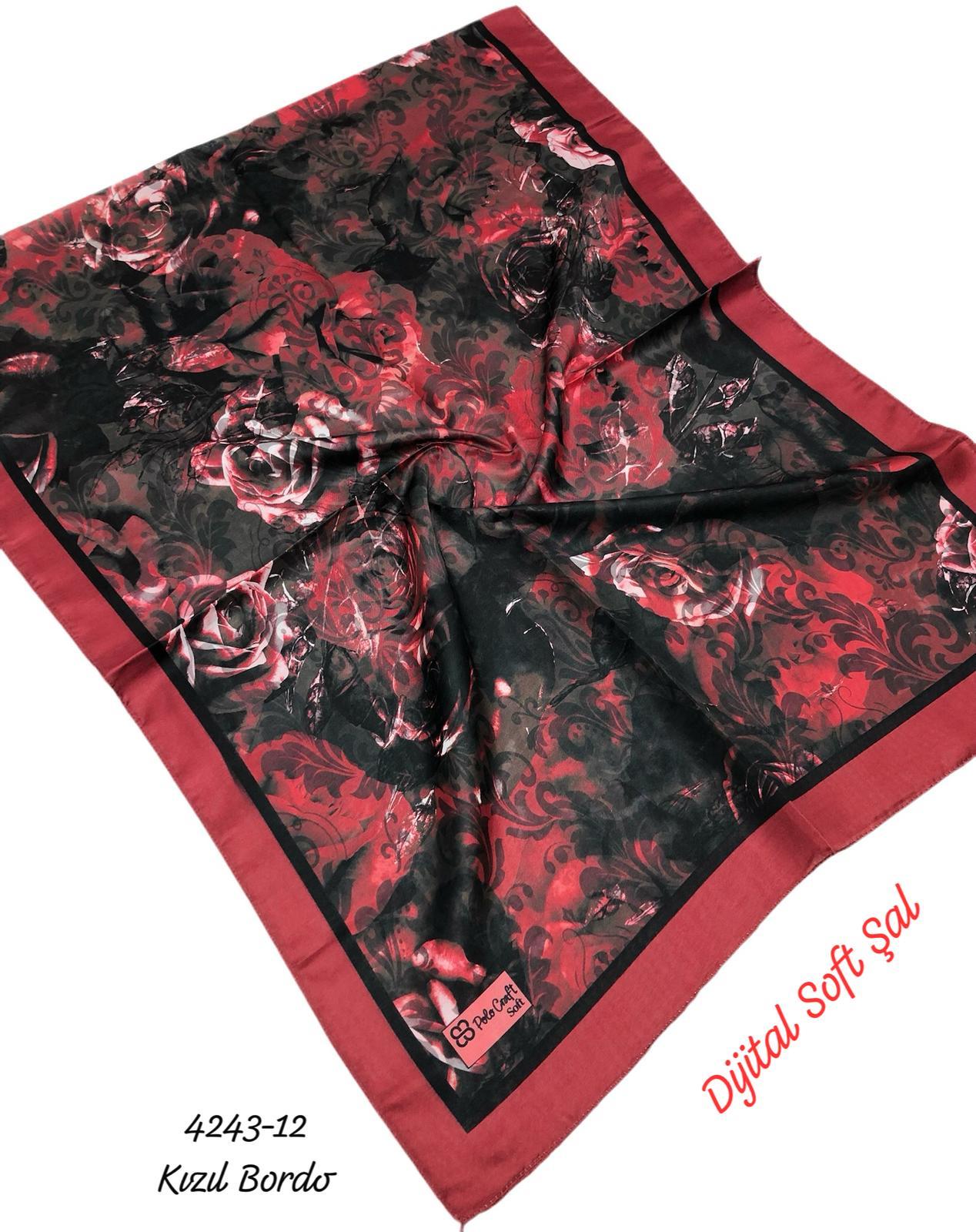 4243 Dijital Soft Şal