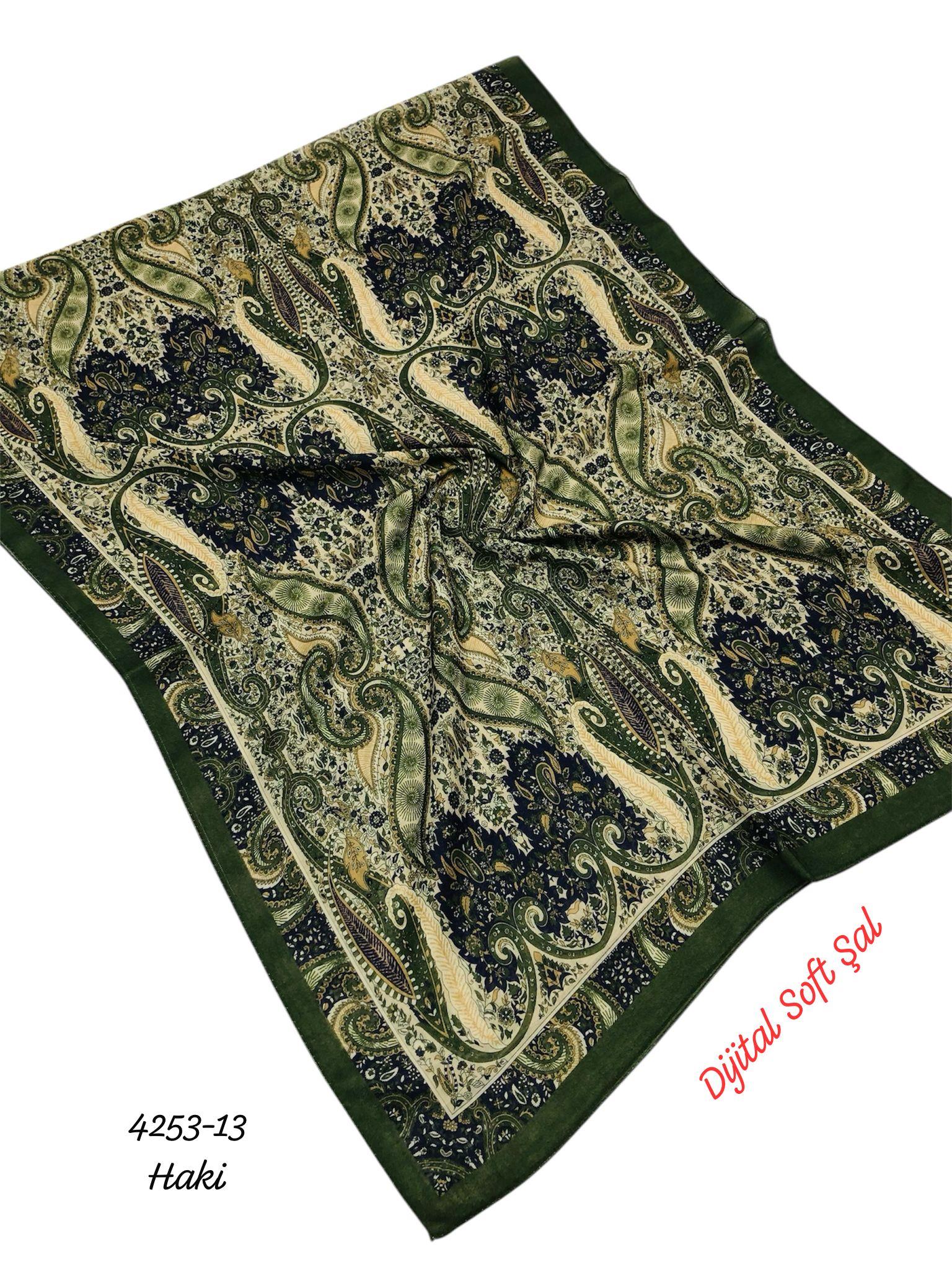 4253 Dijital Soft Şal
