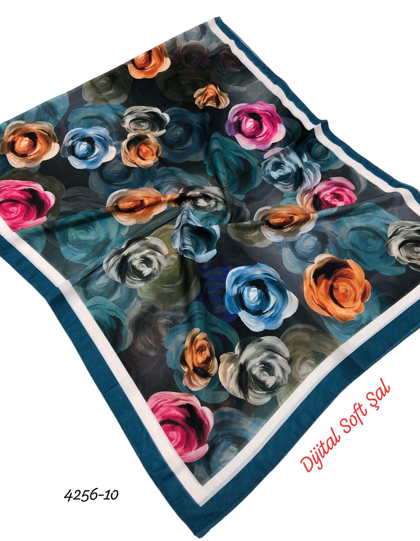 4256 Dijital Soft Şal