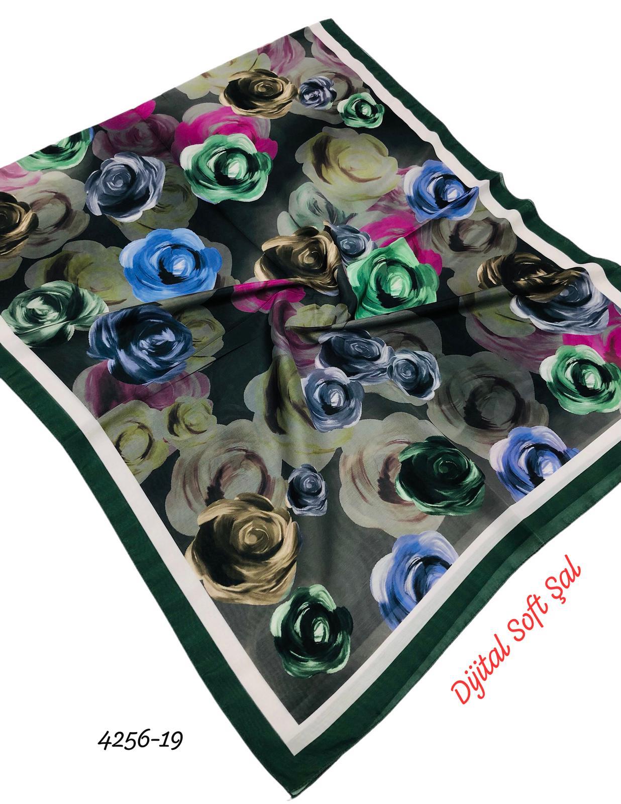 4256 Dijital Soft Şal