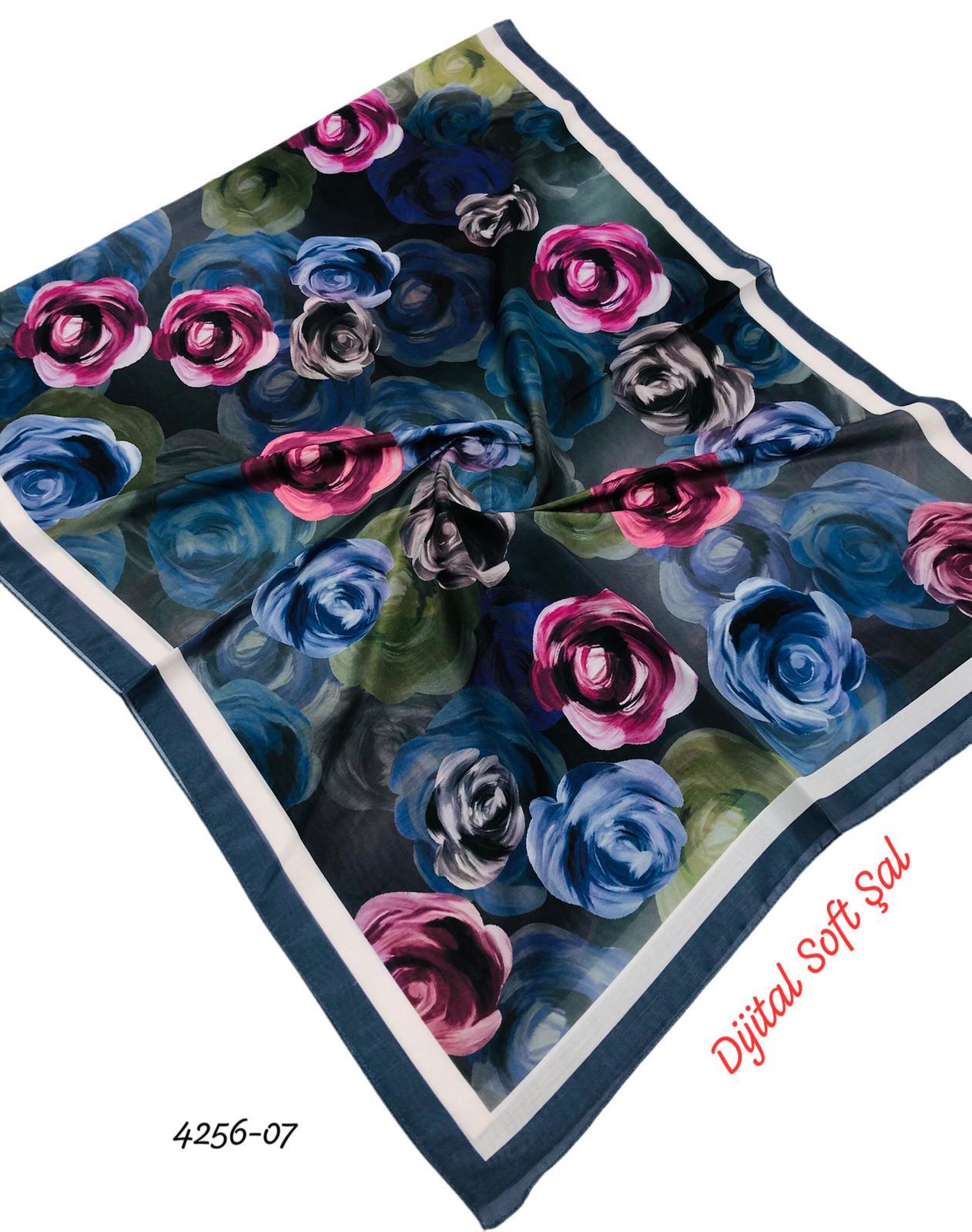 4256 Dijital Soft Şal