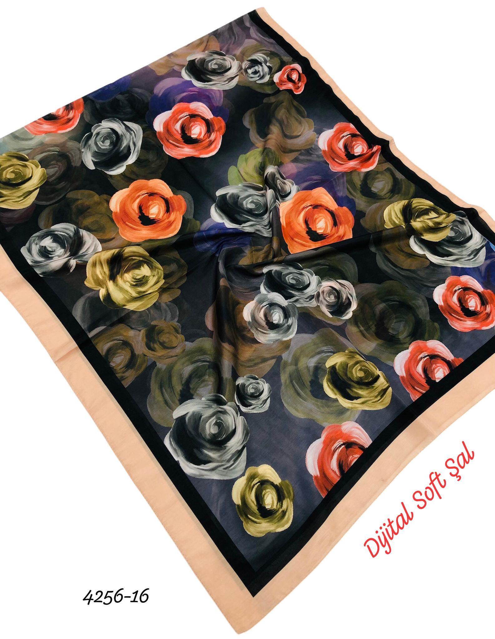 4256 Dijital Soft Şal