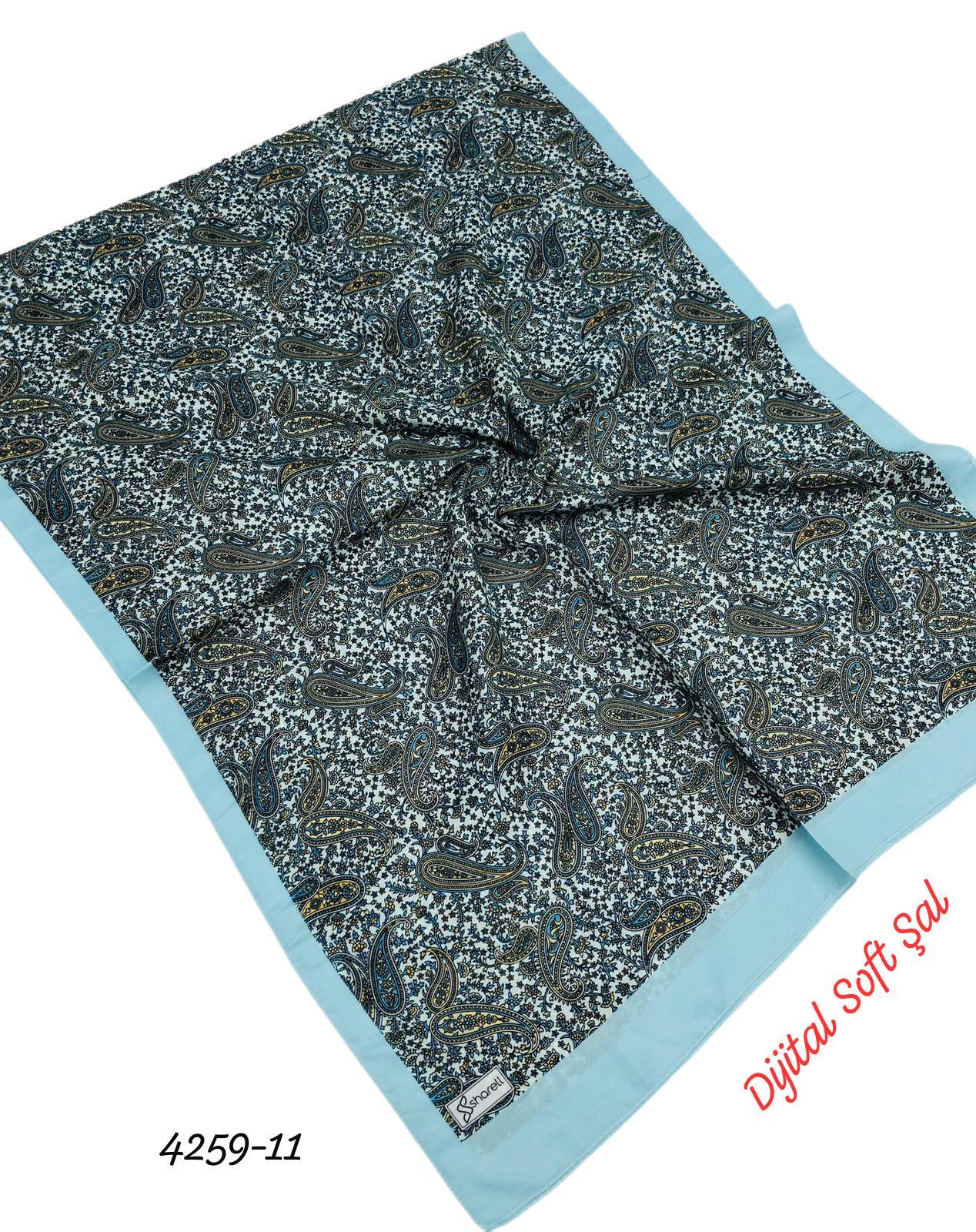 4259 Dijital Soft Şal