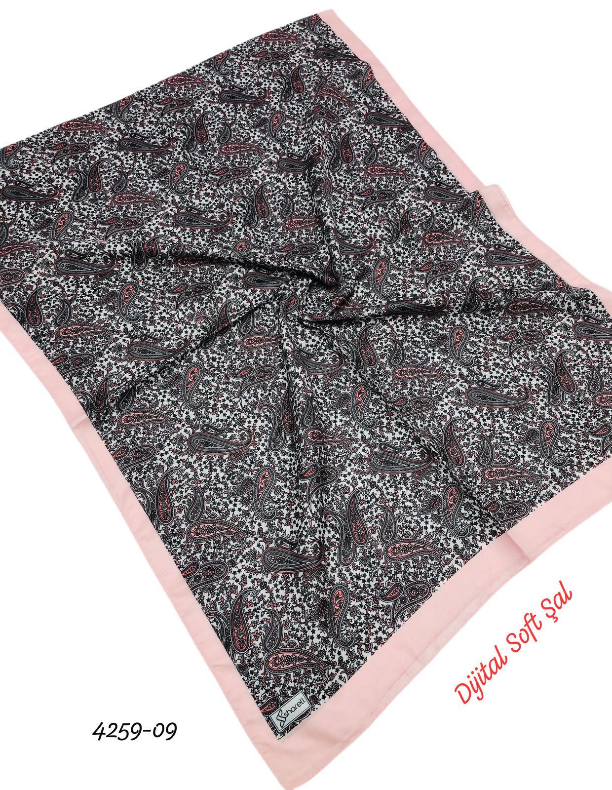 4259 Dijital Soft Şal