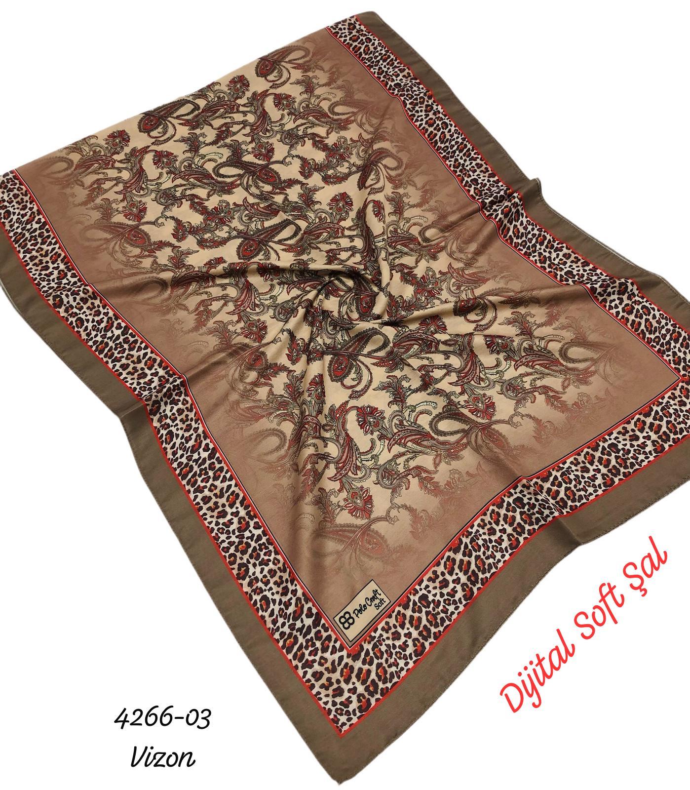 4266 Dijital Soft Şal