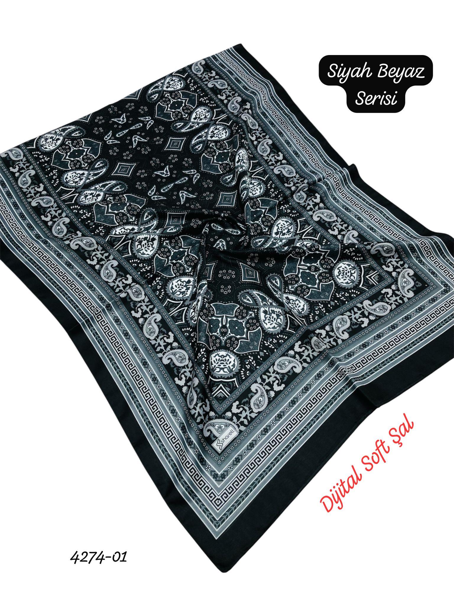 4274 Dijital Soft Şal