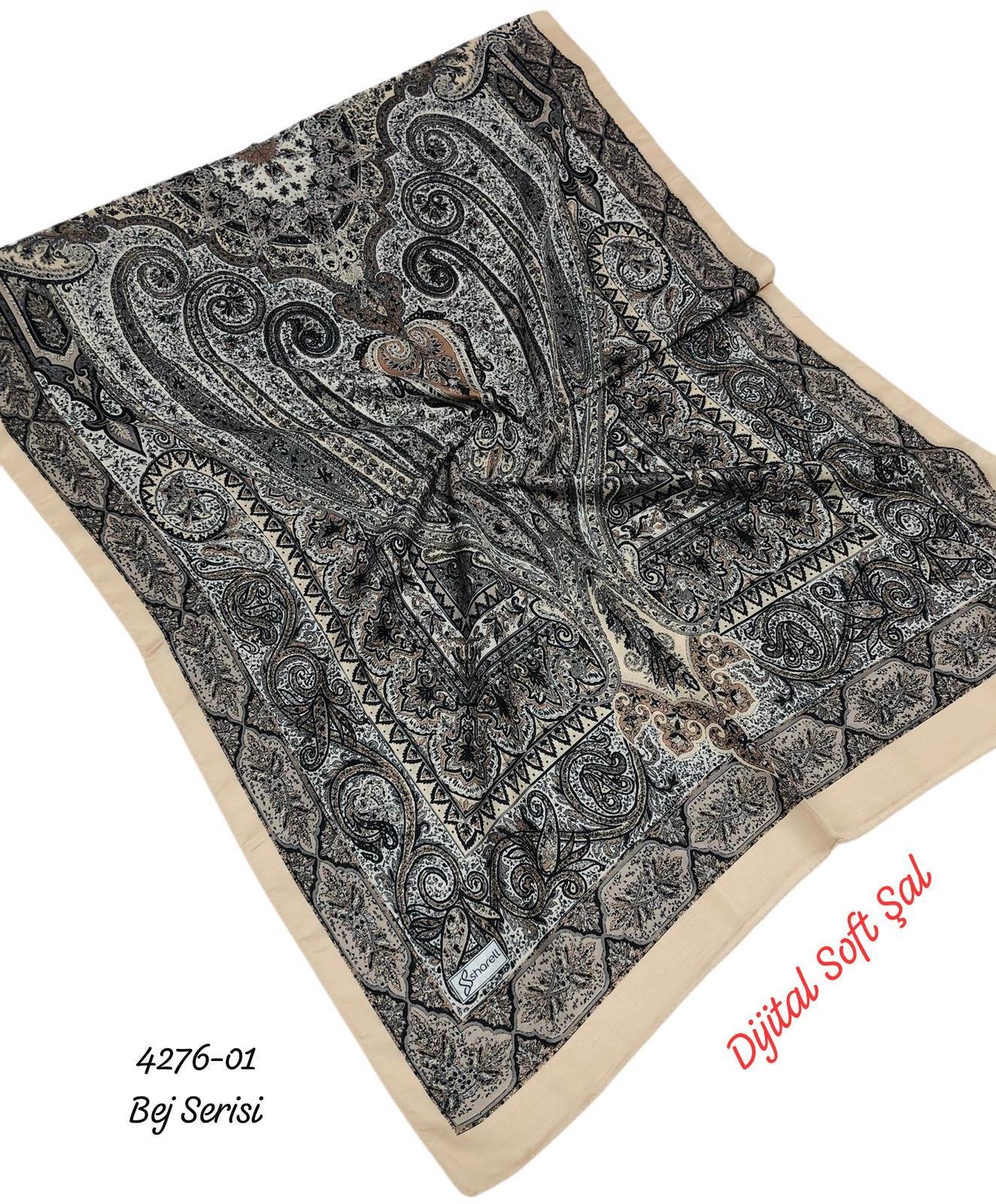 4276 Dijital Soft Şal