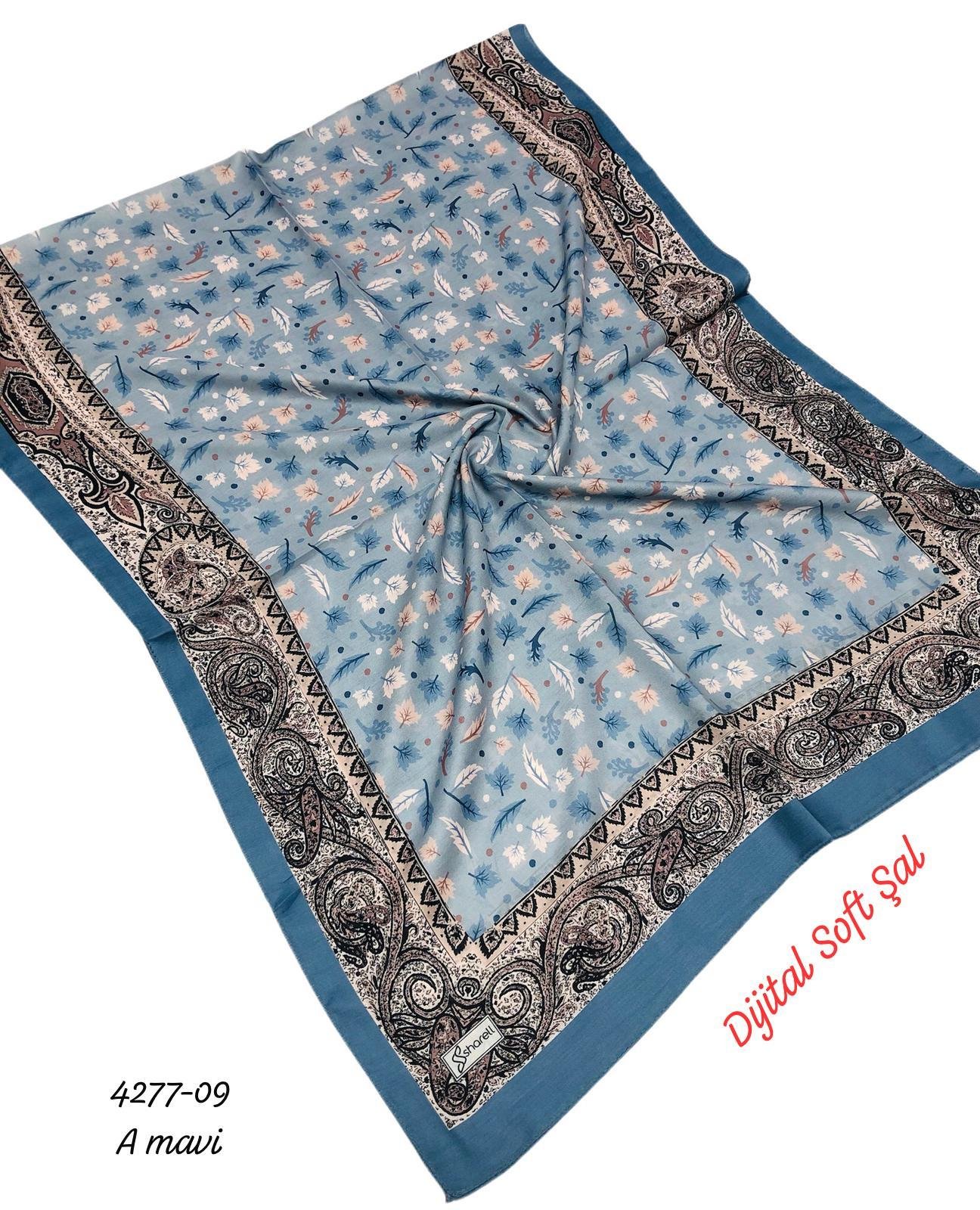 4277 Dijital Soft Şal
