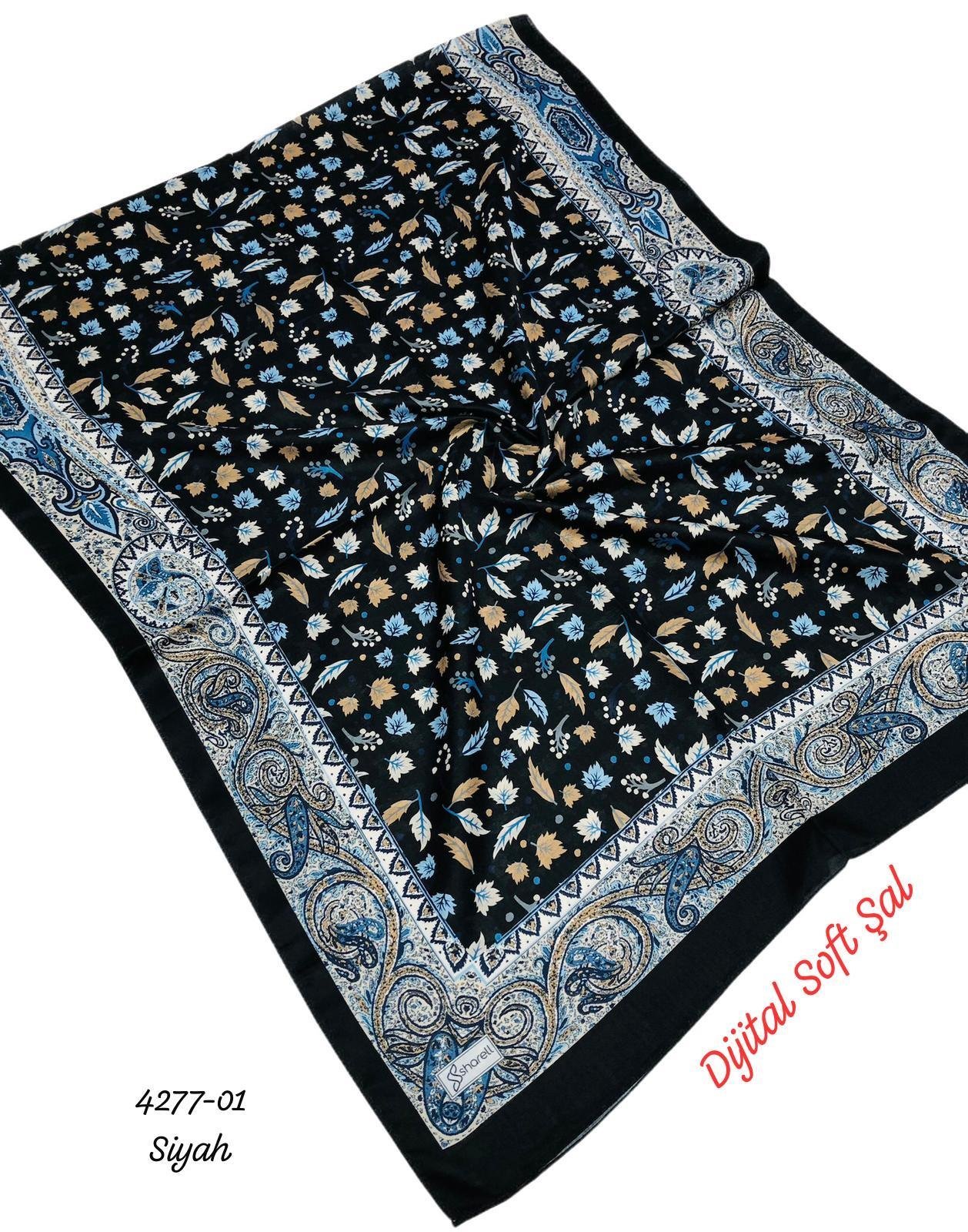 4277 Dijital Soft Şal