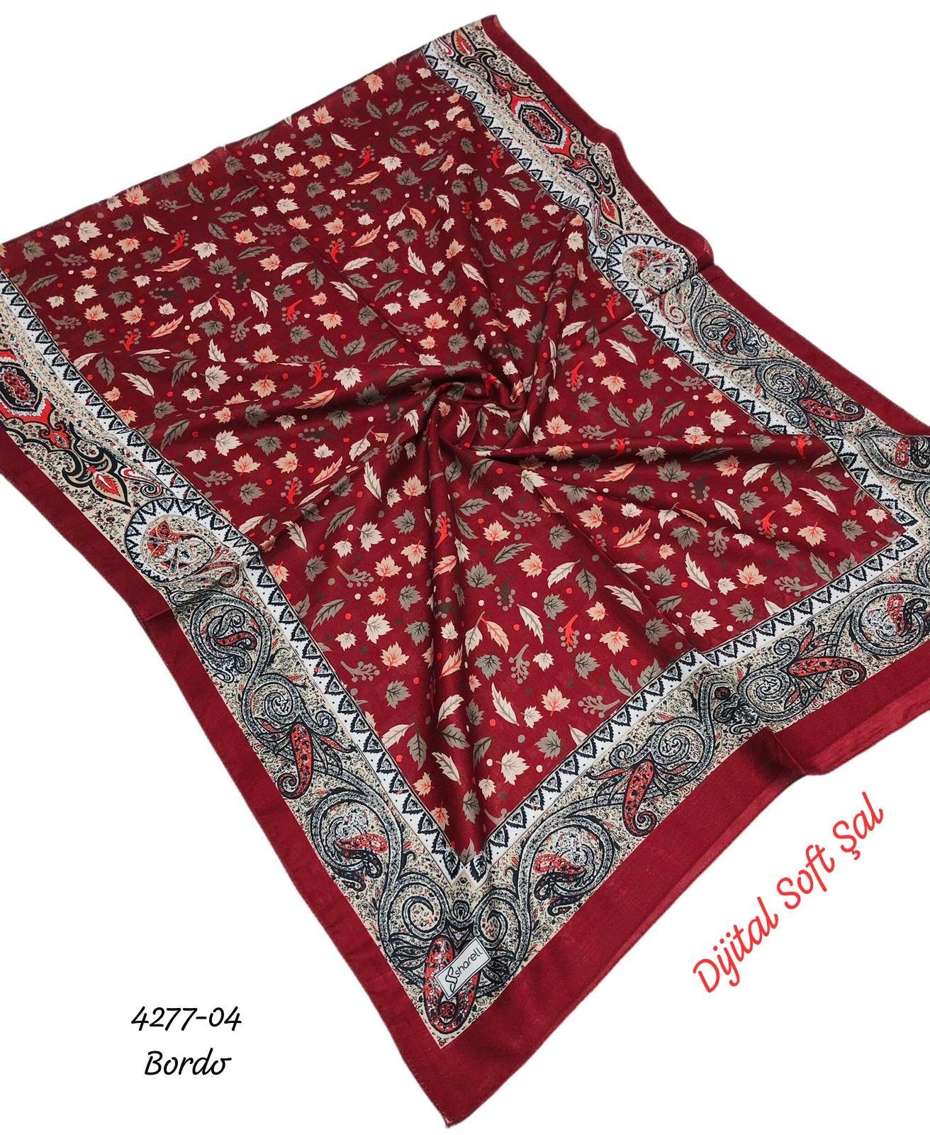 4277 Dijital Soft Şal